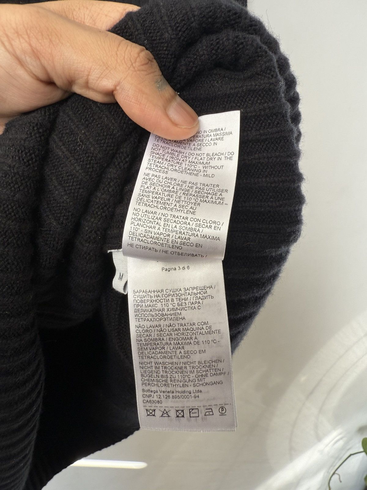 Bottega Veneta Bottega Veneta Structured Wool Cashmere Size US M / EU 48-50 / 2 - 5 Thumbnail
