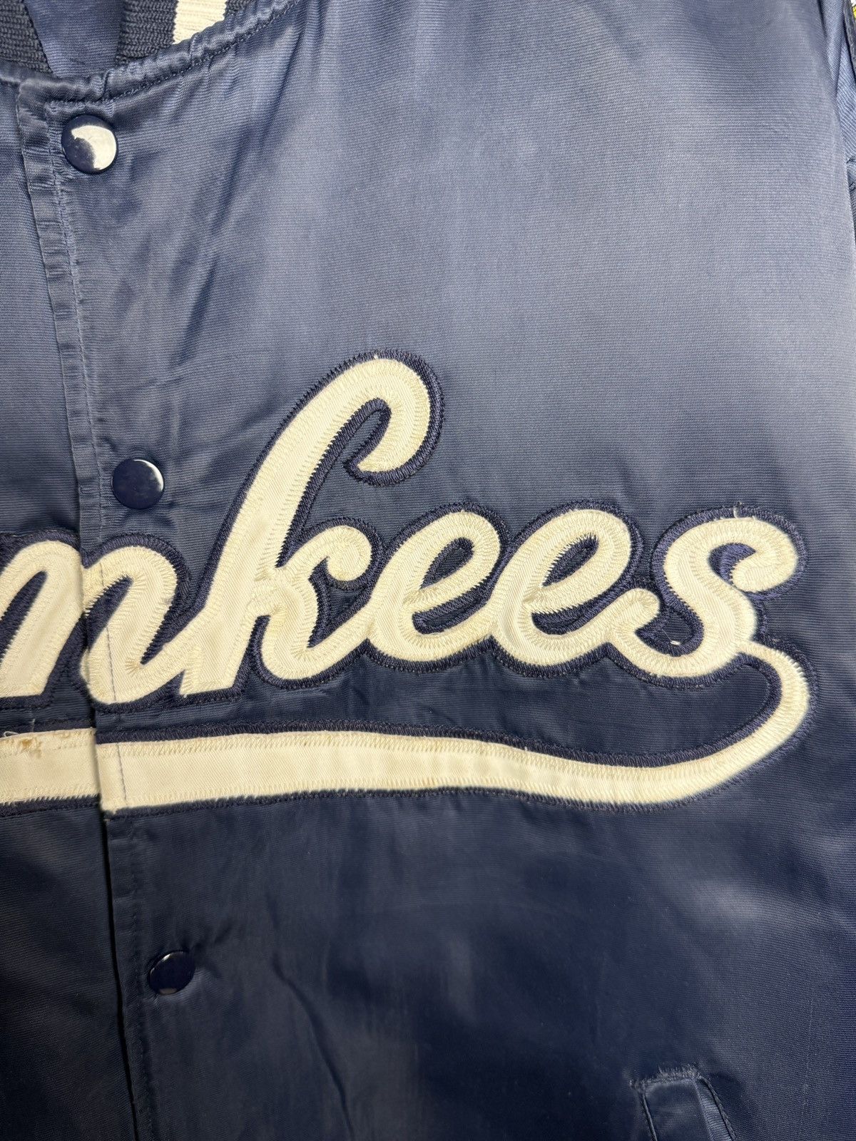 New York Yankees Vintage Majestic Varsity New York Yankees Jacket Size US XL / EU 56 / 4 - 5 Thumbnail