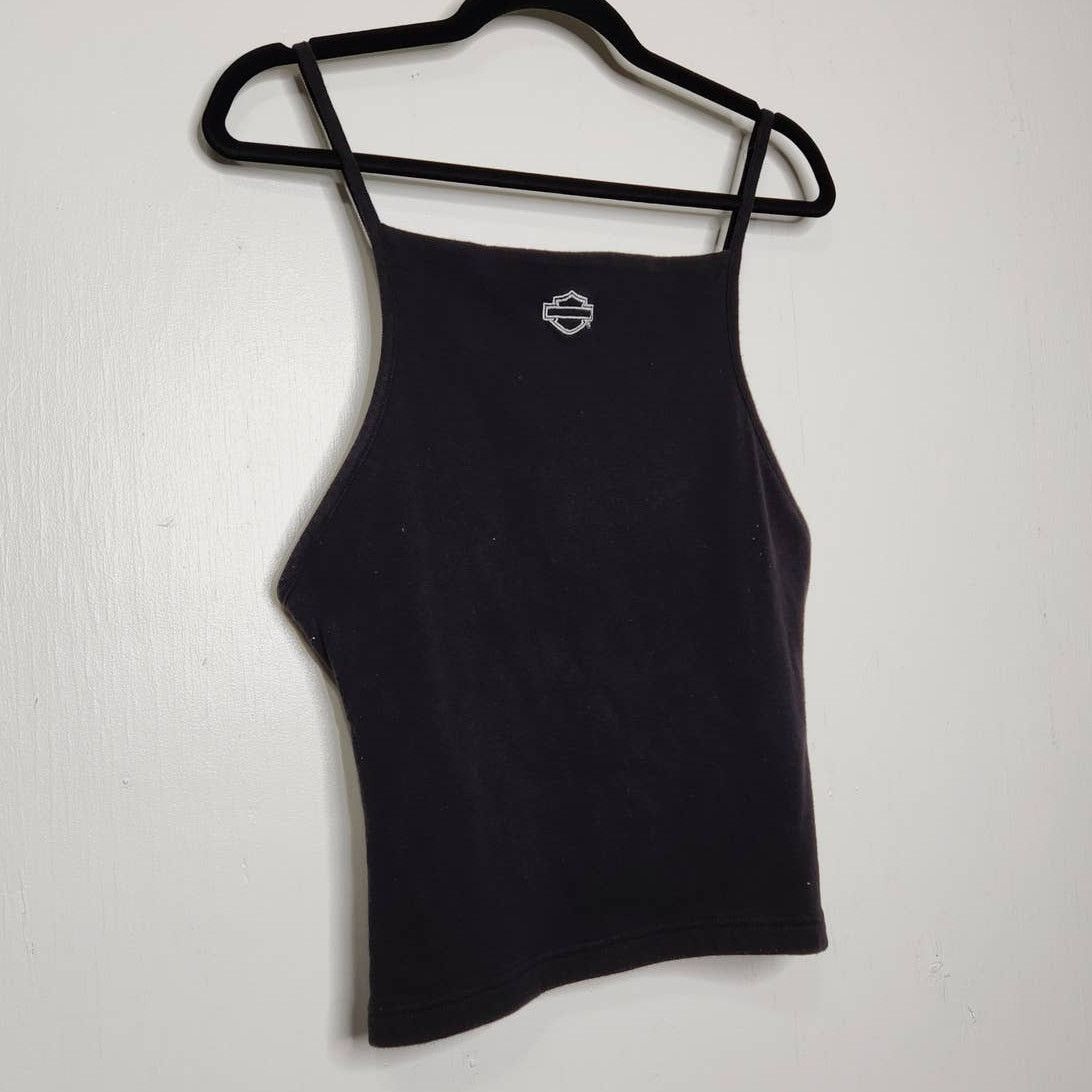 Harley Davidson Harley Davidson Tank Top Square Neck Spaghetti Strap HD Bike Size XL / US 12-14 / IT 48-50 - 2 Thumbnail