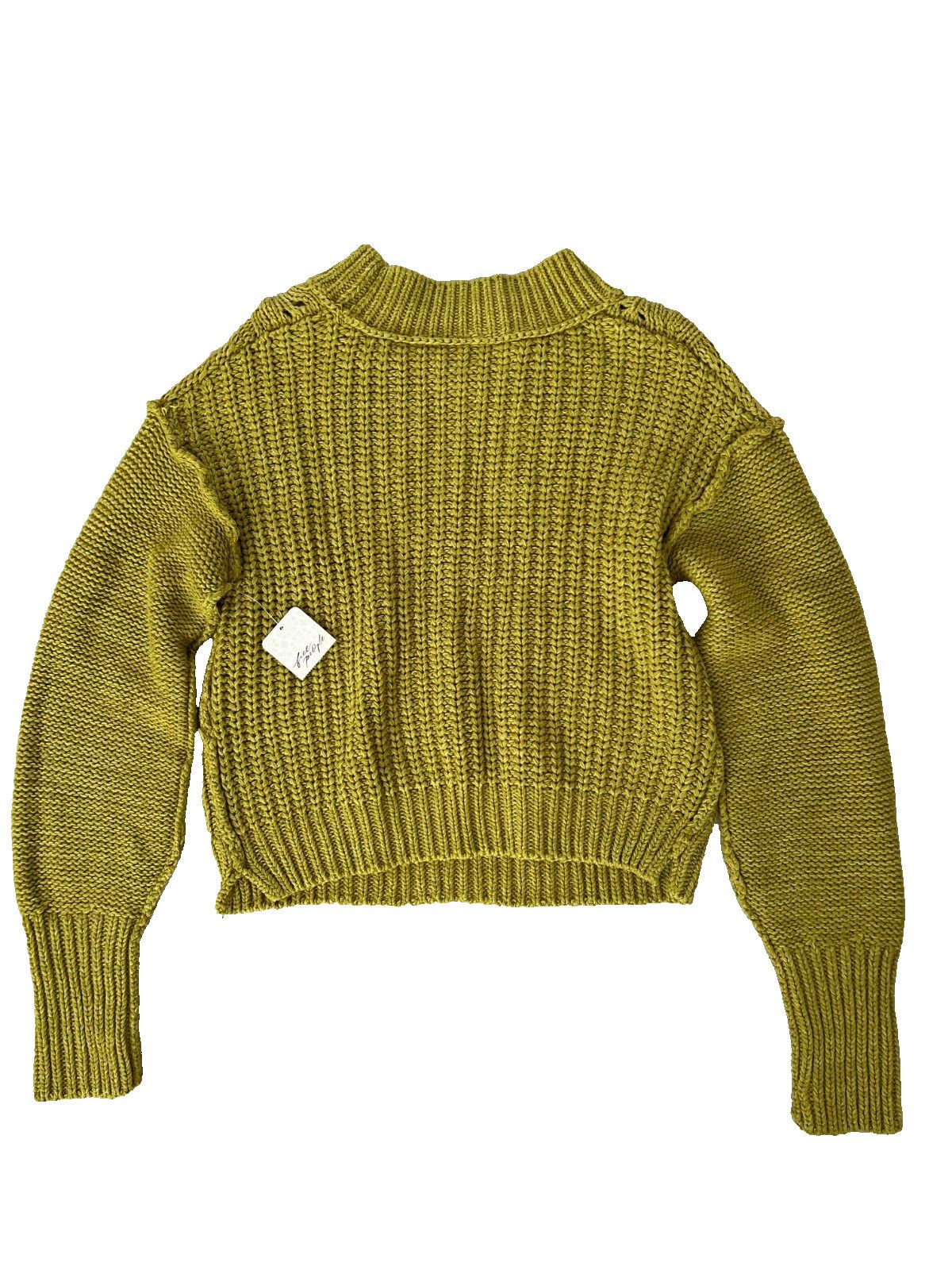 Free People Free People Bell Song Pullover Untold Gold ( XS ) Size XS / US 0-2 / IT 36-38 - 3 Thumbnail