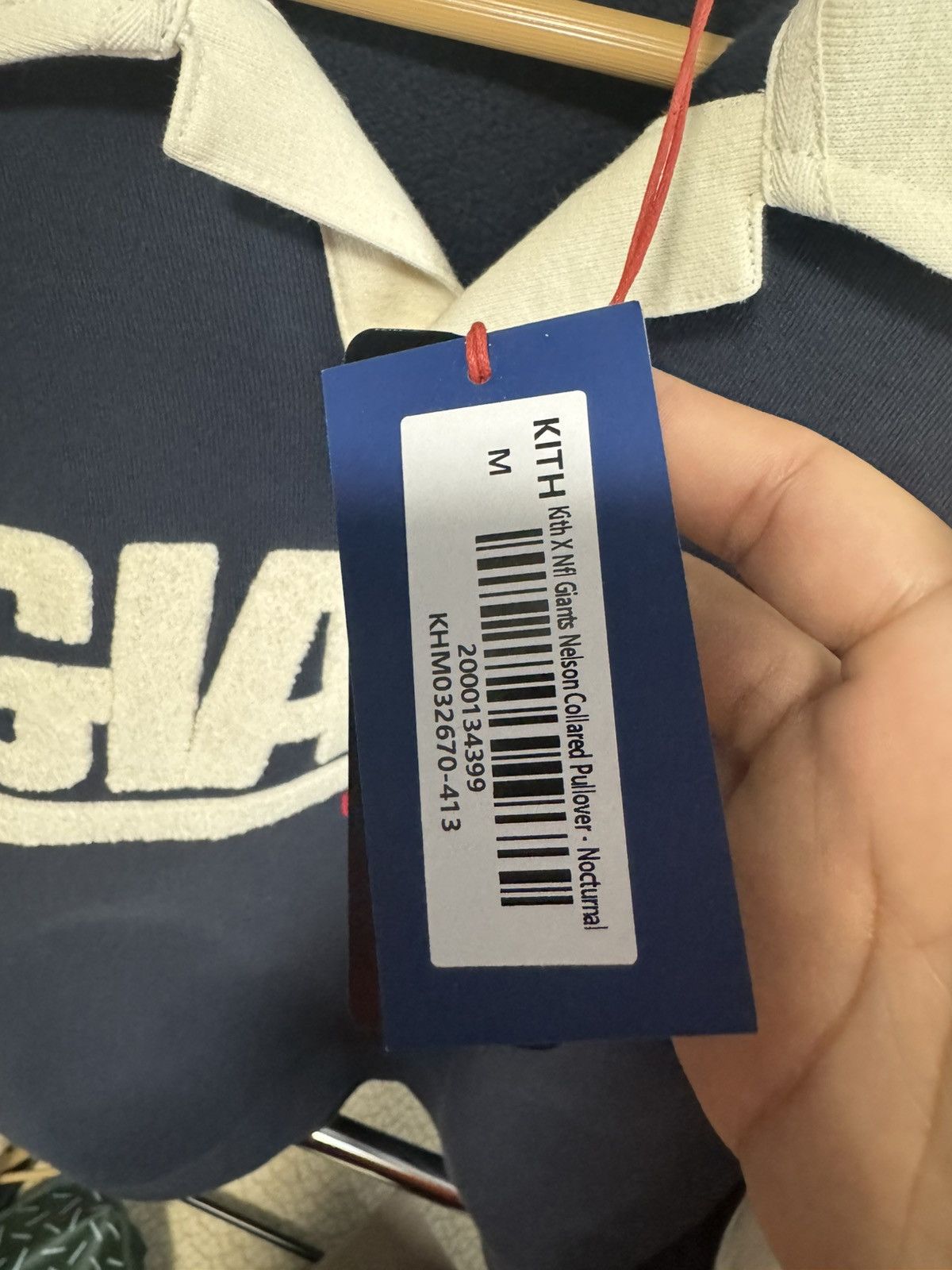 Kith × NFL Kith new york giants hoodie Size US M / EU 48-50 / 2 - 9 Thumbnail