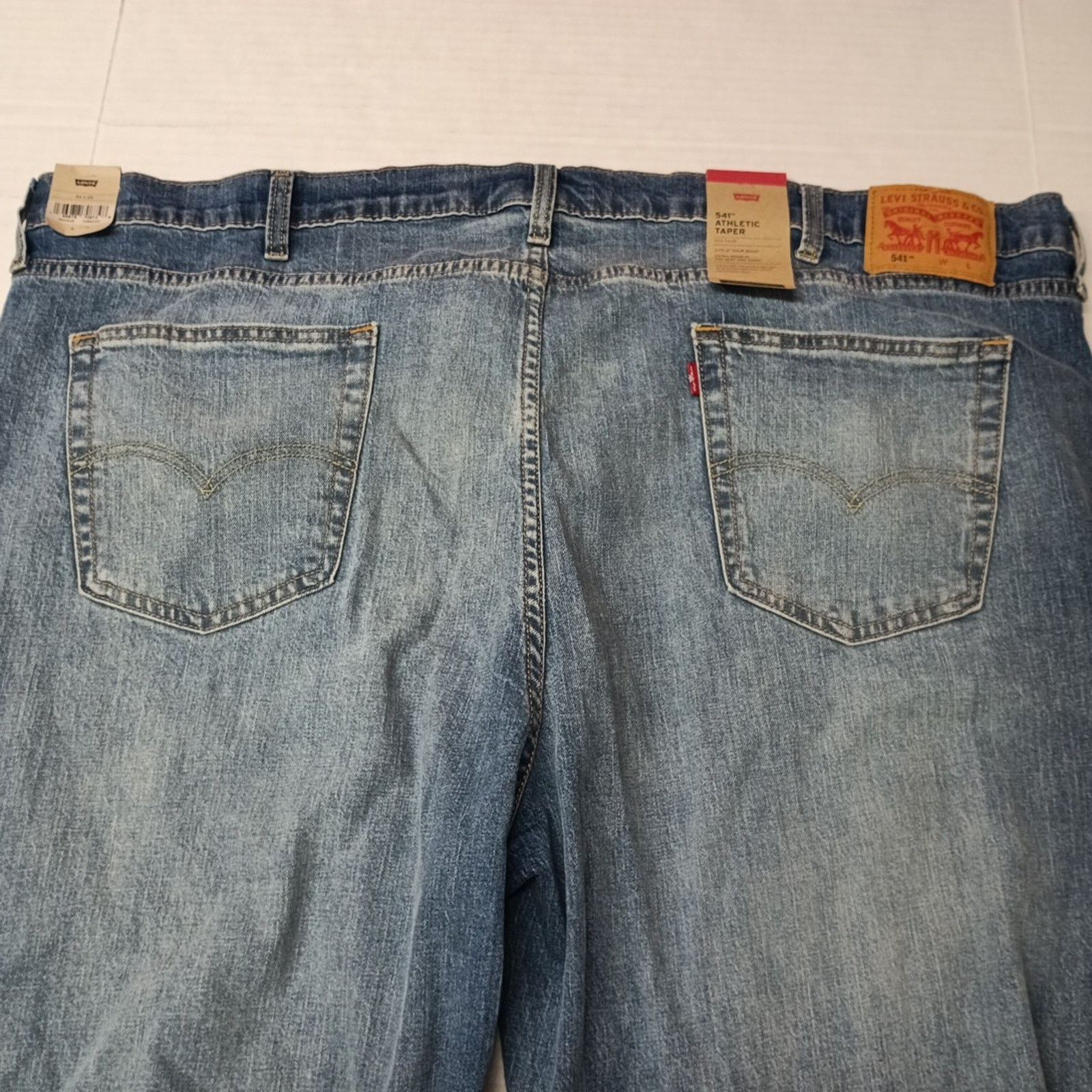 Levi's Levi's 541 Athletic Taper Jeans Men's 54x29 Blue Cotton Size US 44 / EU 60 - 8 Thumbnail