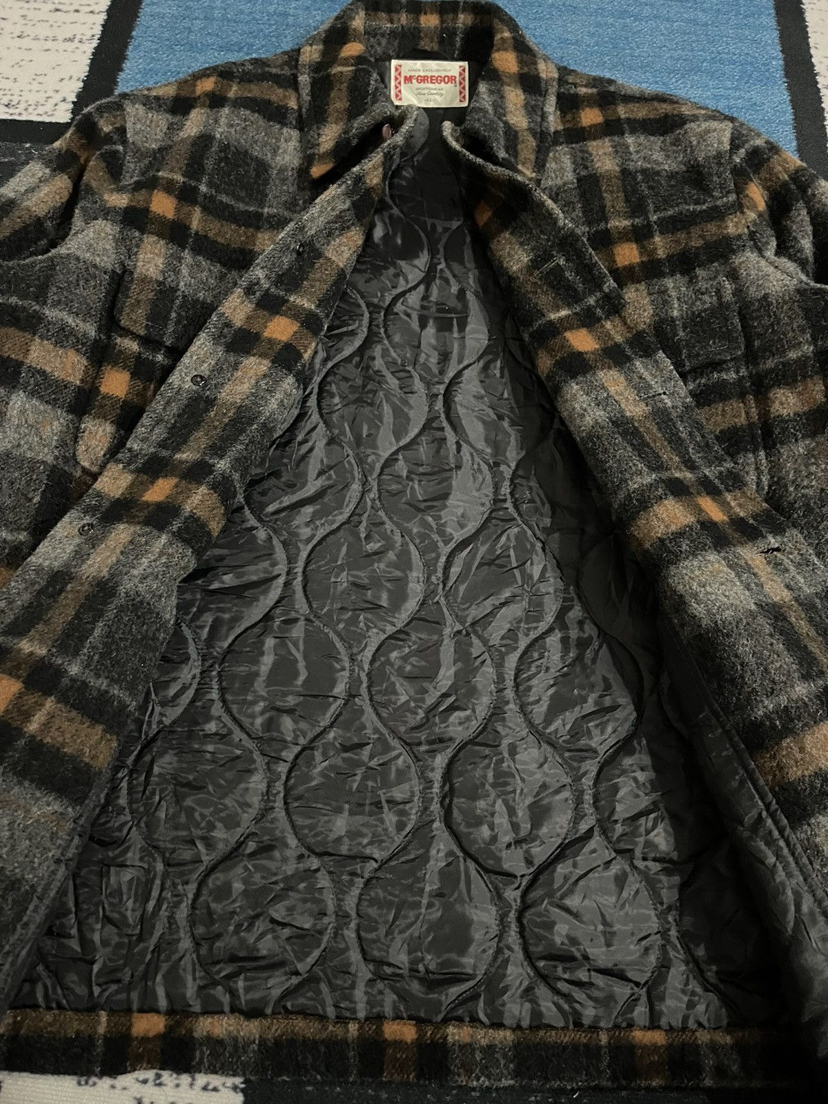 McGregor × Vintage Vintage Mcgregor Plaid Wool Jacket Size US XL / EU 56 / 4 - 10 Thumbnail