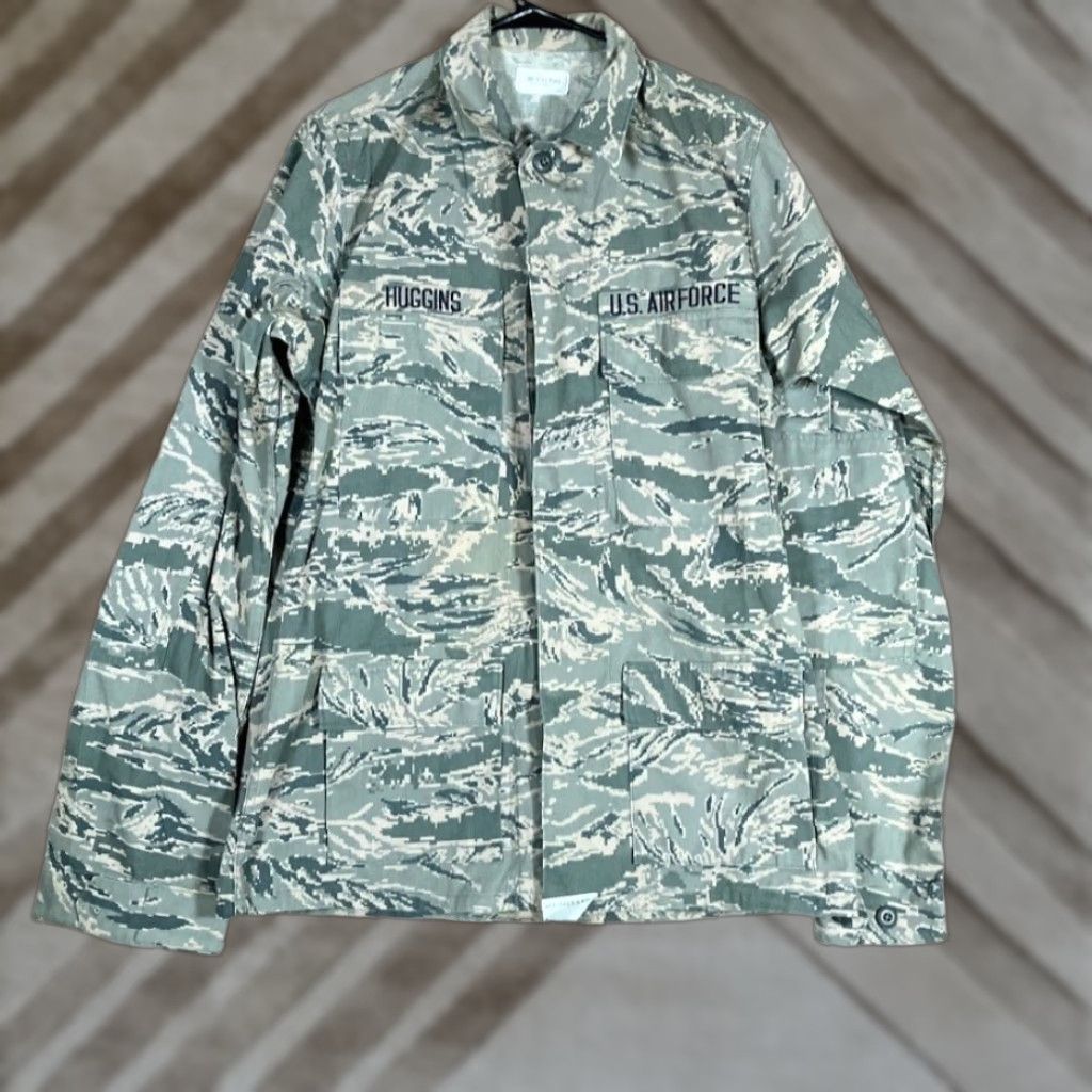 Vintage VINTAGE Air Force Airman Battle Mens Coat Green OCP Camouflage Uniform 38 XLong Mens Size US XXS / EU 40 - 1 Thumbnail