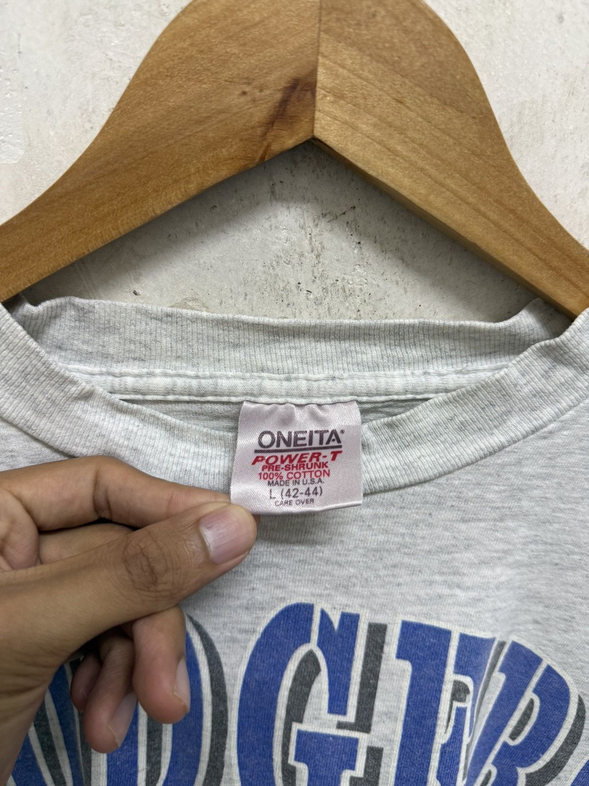 MLB Vintage 1991 Los Angeles Dodgers salem Tshirt Size US M / EU 48-50 / 2 - 7 Thumbnail