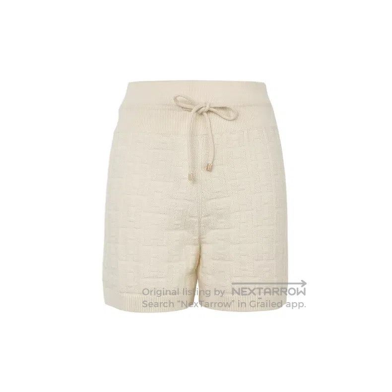 Hermes Wool Solid Color Shorts