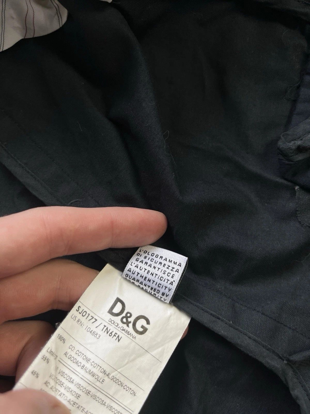 Dolce & Gabbana Dolce & Gabbana Womens Double-Breasted Short Jacket Size S / US 4 / IT 40 - 10 Thumbnail