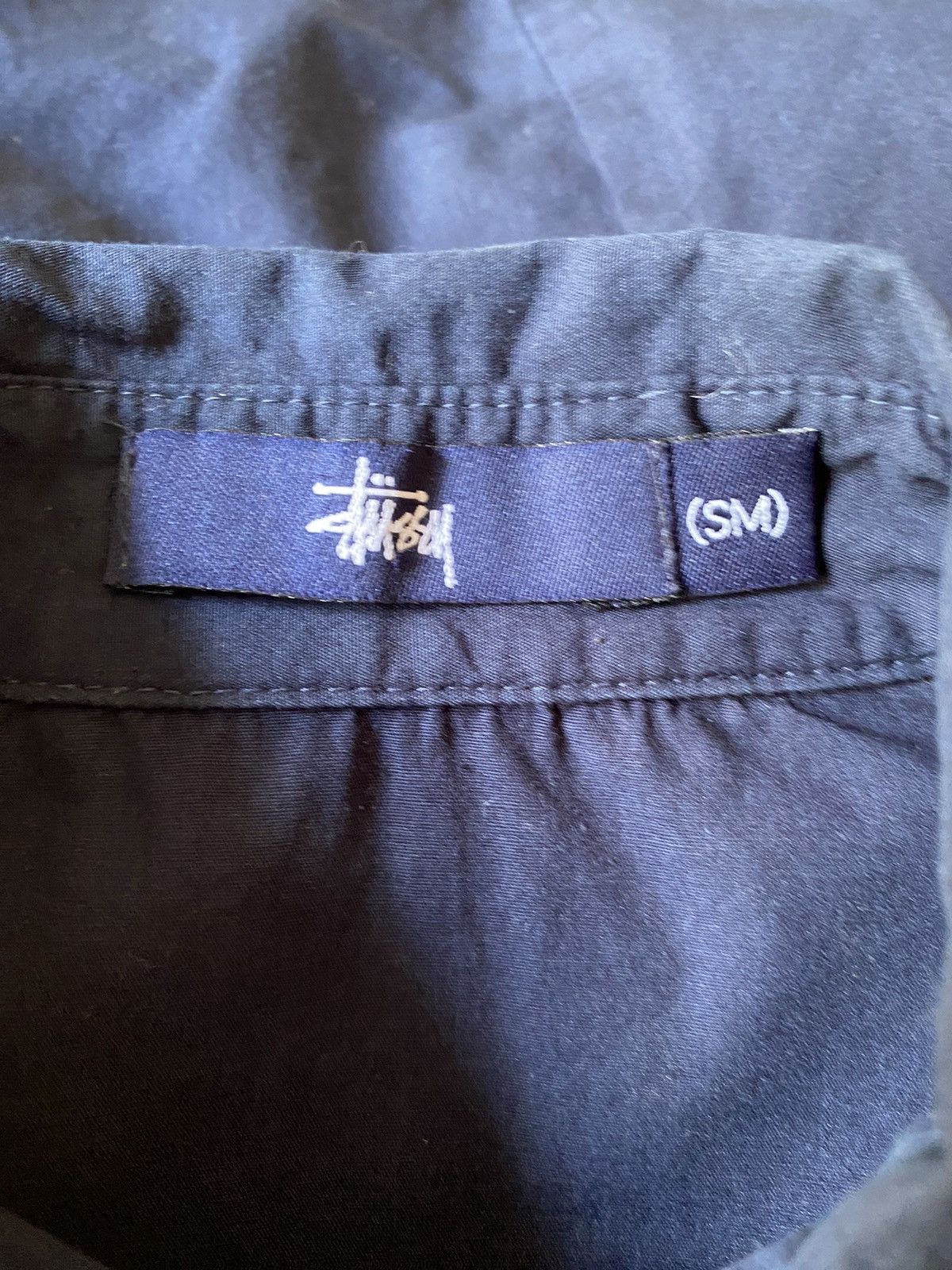 Stussy Stussy Dark Blue Long-Sleeve Shirt Size M / US 6-8 / IT 42-44 - 5 Thumbnail