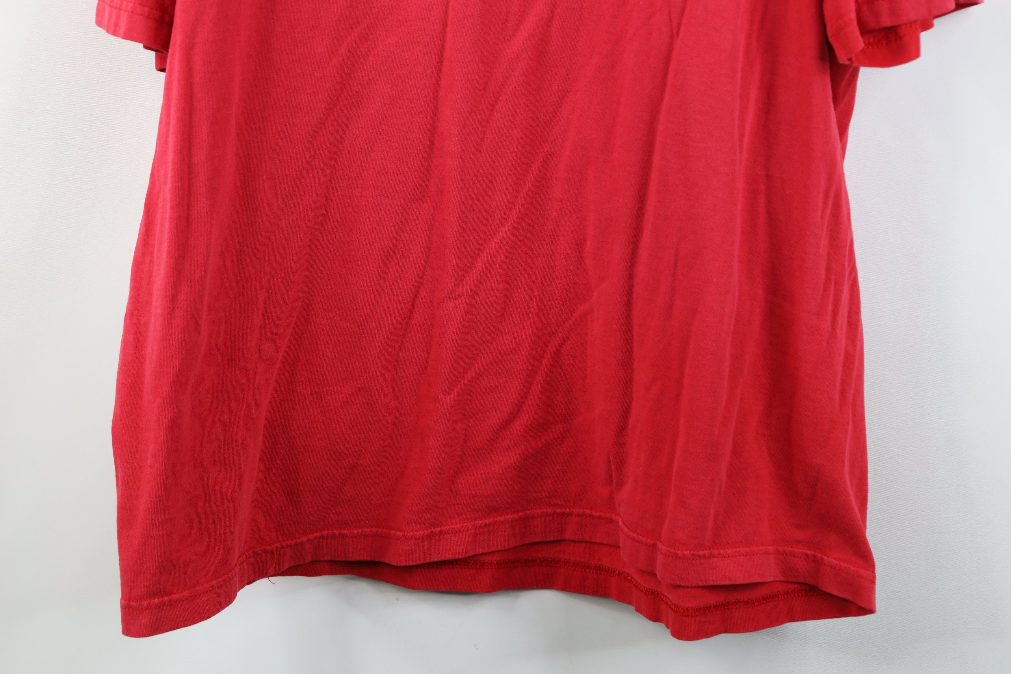 Nautica Vintage 90s Nautica Sailing Sailboat T-Shirt Cotton Red USA Size US L / EU 52-54 / 3 - 15 Thumbnail