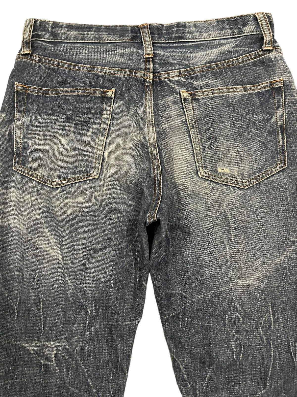 14th Addiction Vintage Japanese Brand Blue Wash Style Baggy Jeans Size US 29 - 4 Thumbnail