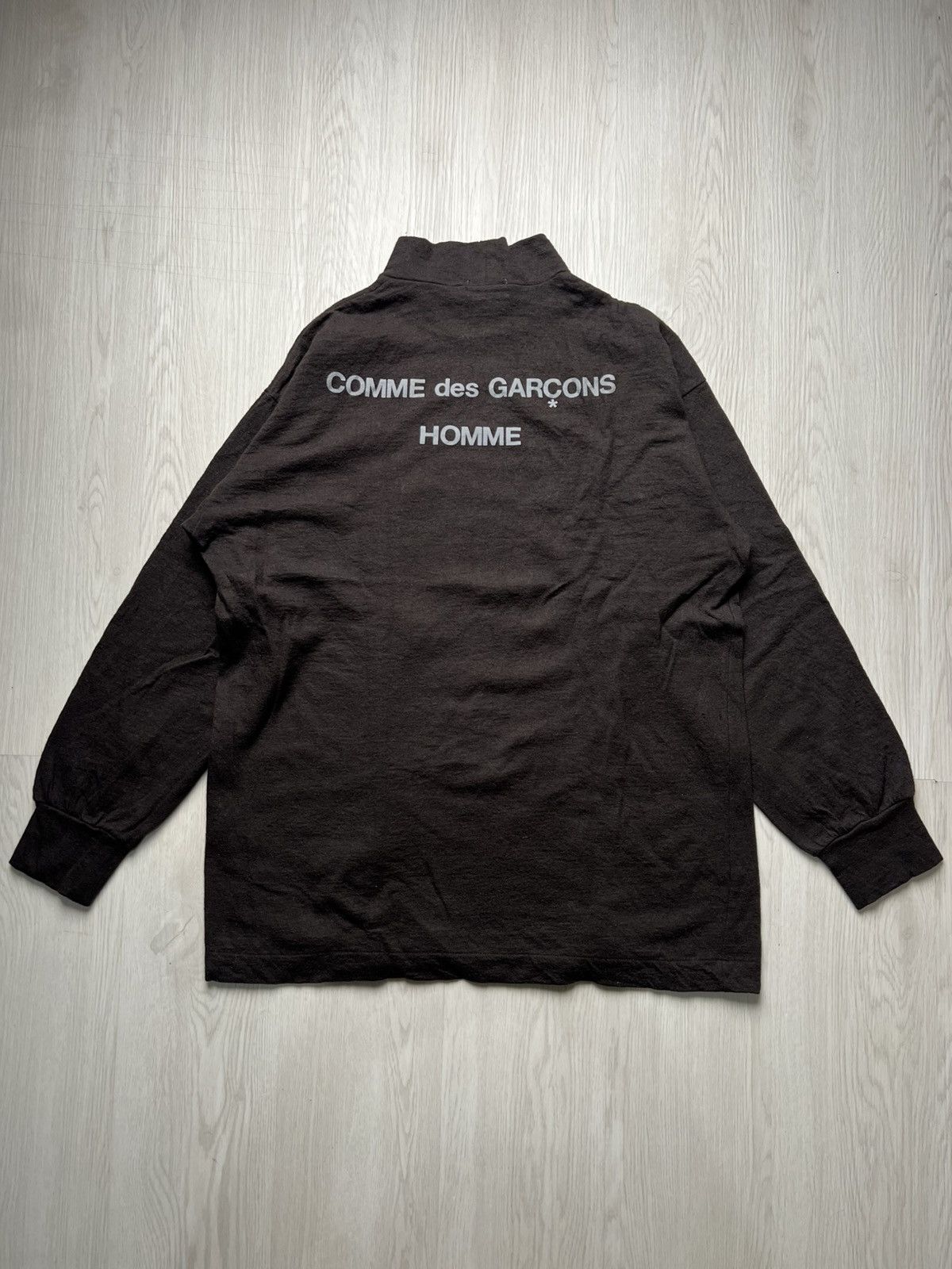 Comme des Garcons Homme Plus AW91 Comme Des Garcons Homme Plus Archive Wool Longsleeve Size US L / EU 52-54 / 3 - 1 Thumbnail