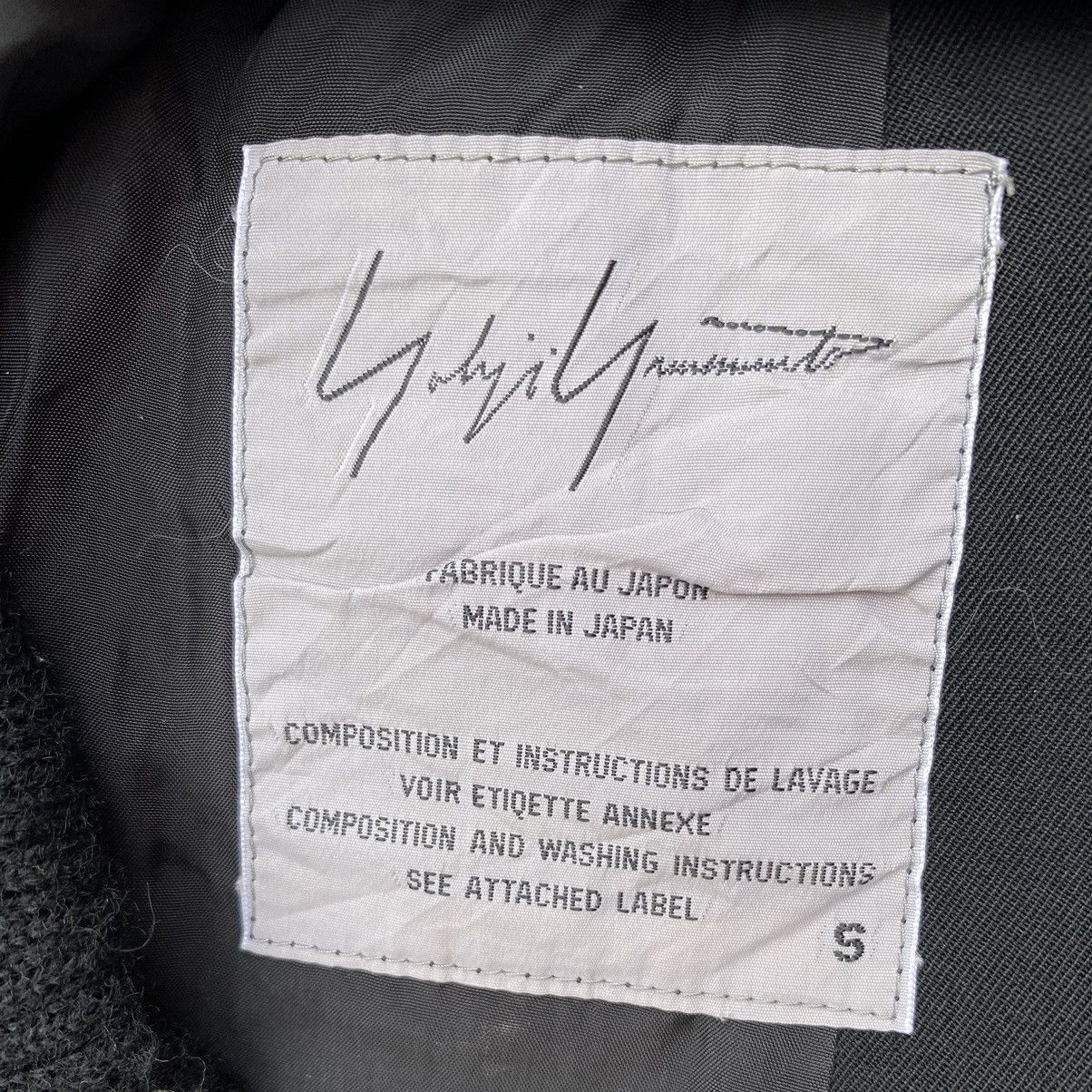 Yohji Yamamoto Vintage Fall95 Wool Gabardine Shrunken Collar Bomber Size US S / EU 44-46 / 1 - 5 Thumbnail