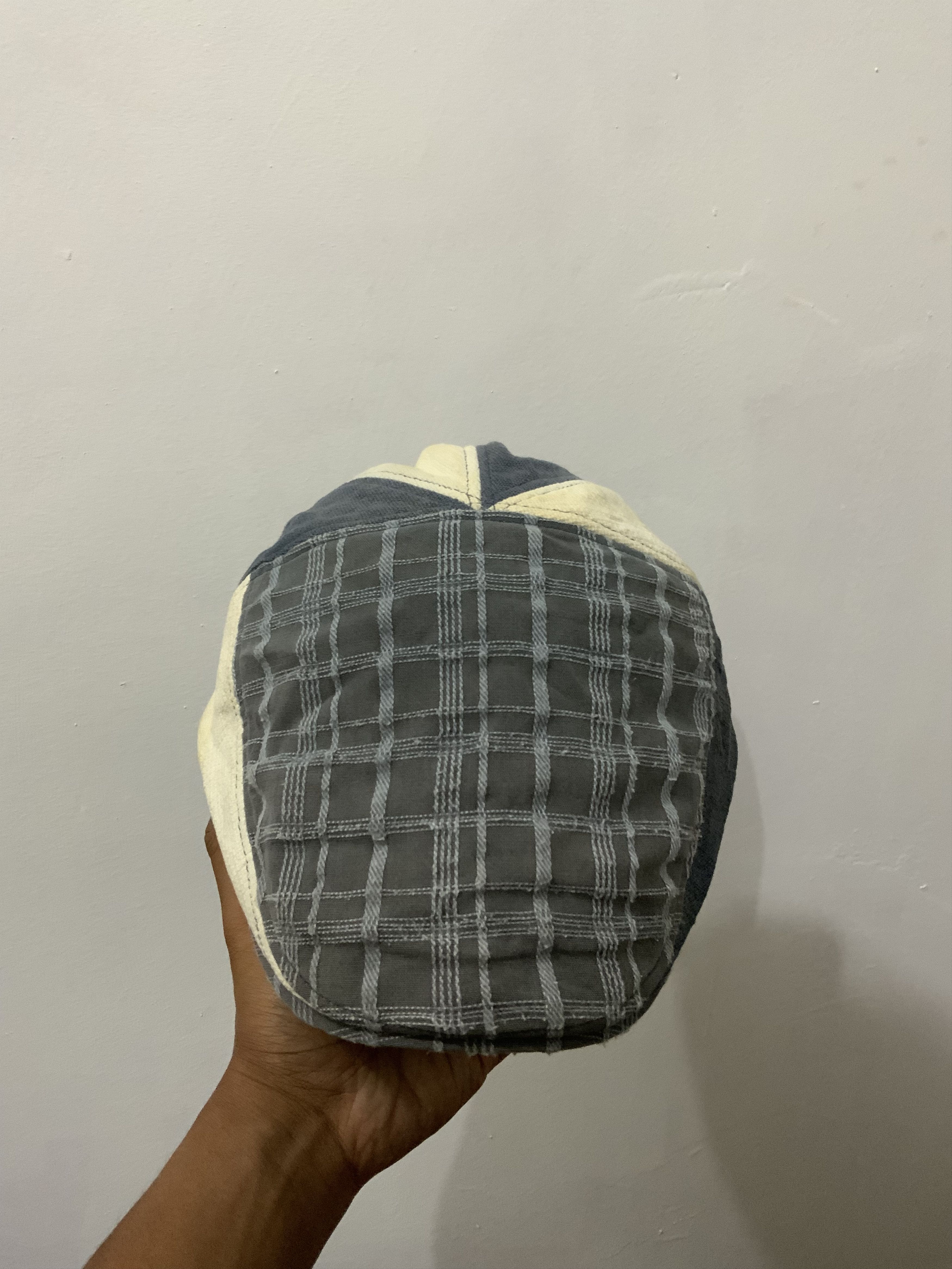 Japanese Brand Sashiko Boro Flat Baretta Hat Size ONE SIZE - 5 Thumbnail