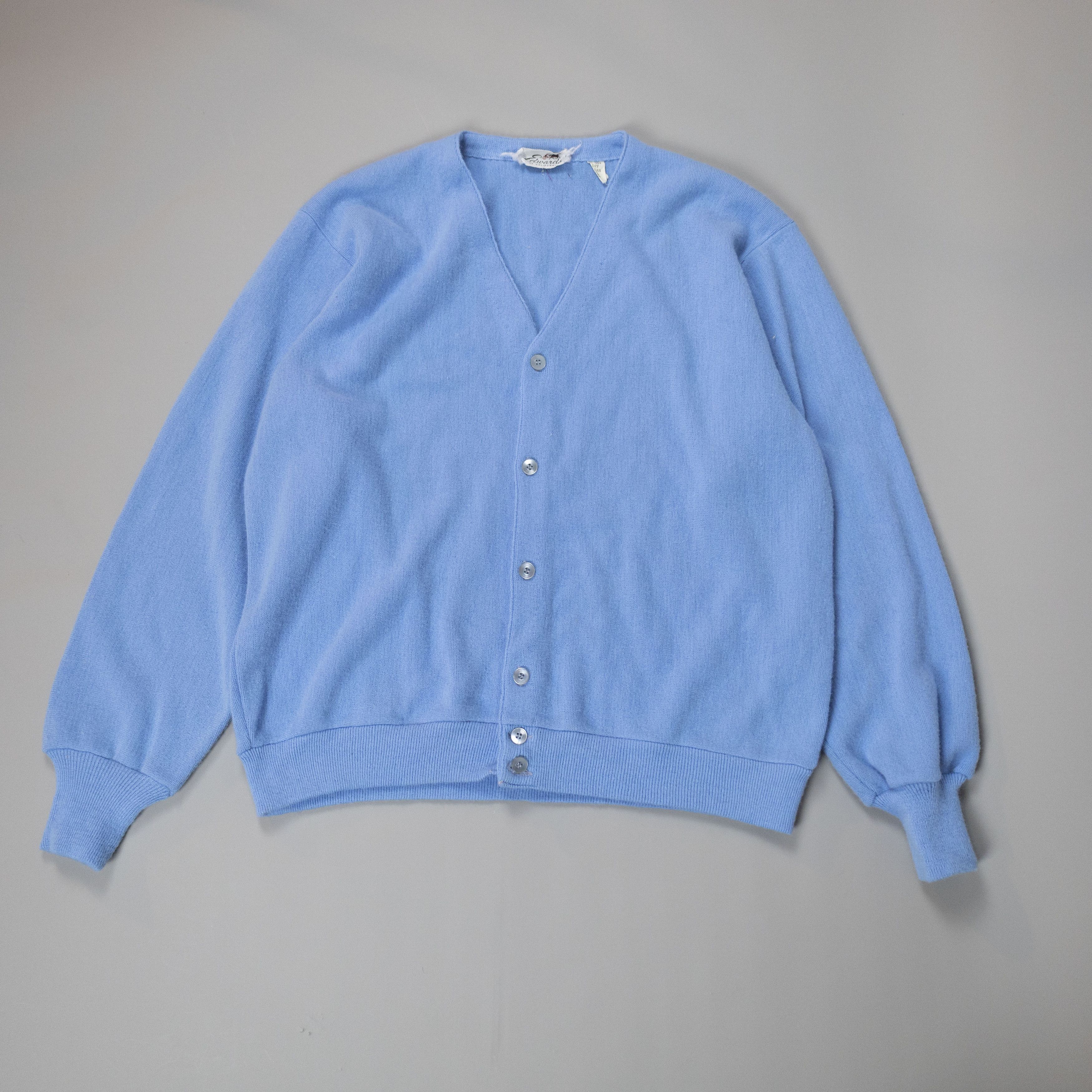 Other Vintage 60's Cardigan Sweater Size US XL / EU 56 / 4 - 2 Thumbnail