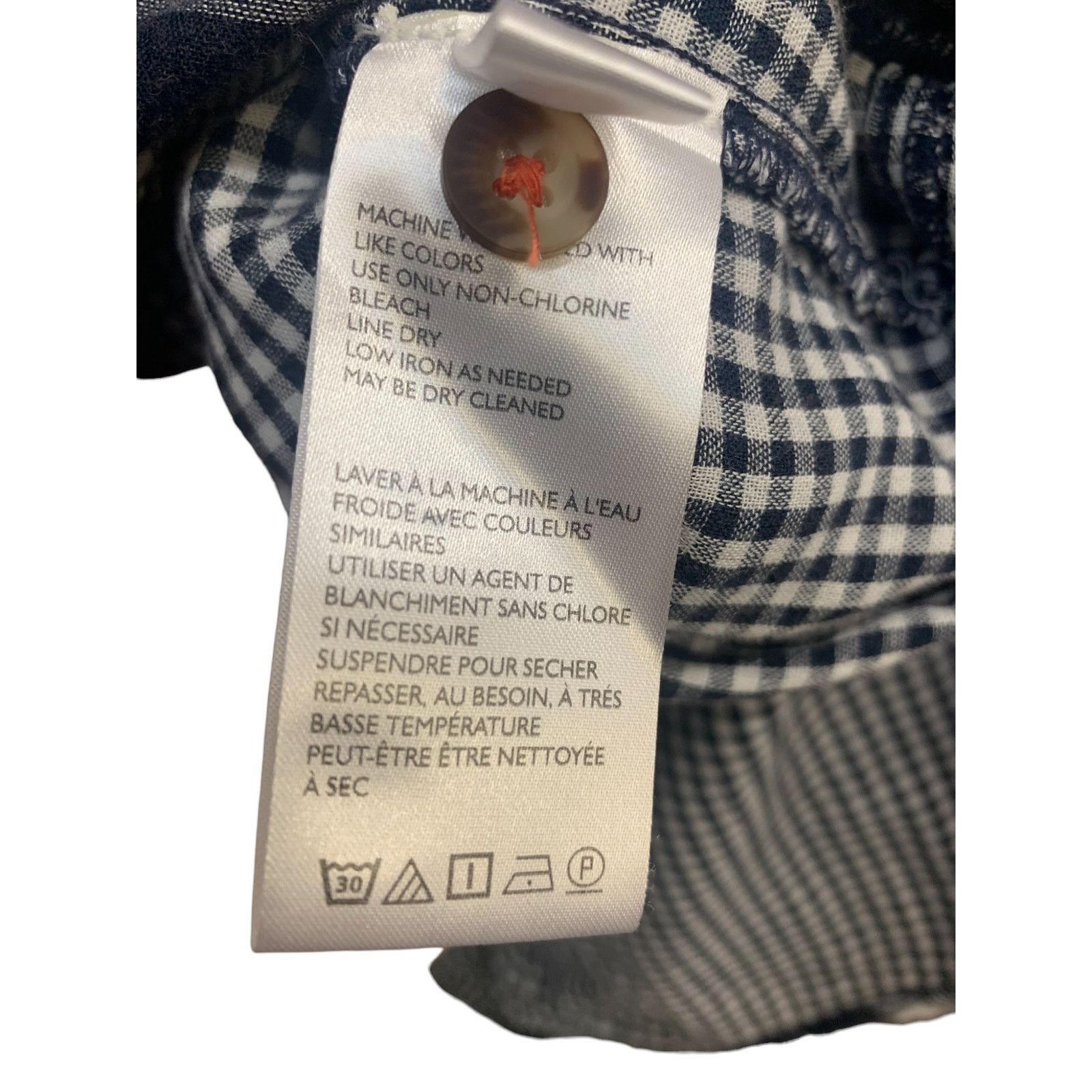 Anthropologie Anthropologie Pilcro Plaid Boyfriend Button Down Shirt SZ S Size S / US 4 / IT 40 - 10 Thumbnail