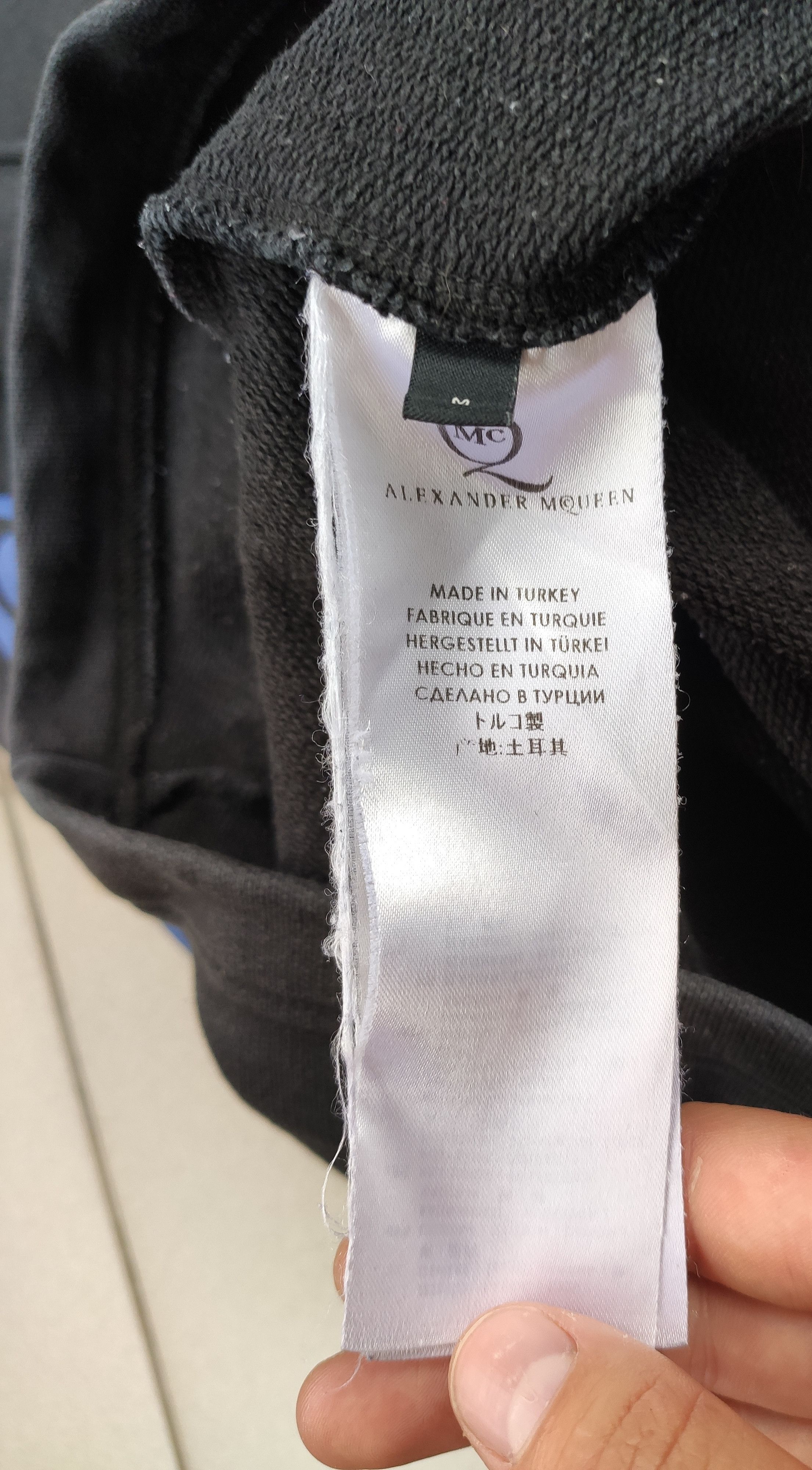 Alexander McQueen × Designer Rare Alexander McQueen patchwork sweatshirt Size US M / EU 48-50 / 2 - 8 Thumbnail