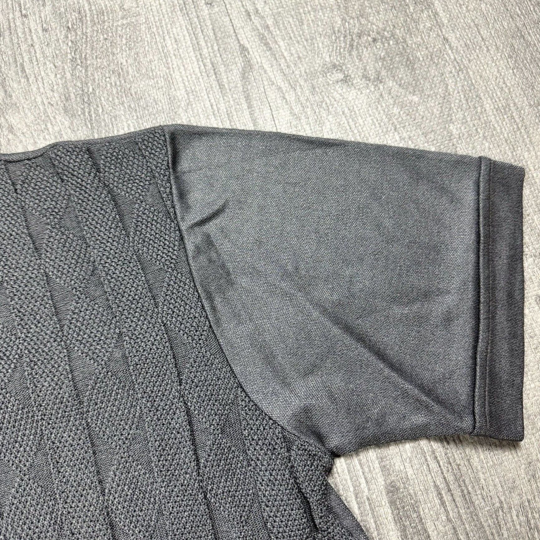 Vintage VINTAGE MR. TUCKER SHORT SLEEVE POLO SWEATER 1960s DISCO CLUBWEAR GRAY KNIT XL MENS Size US XL / EU 56 / 4 - 2 Thumbnail