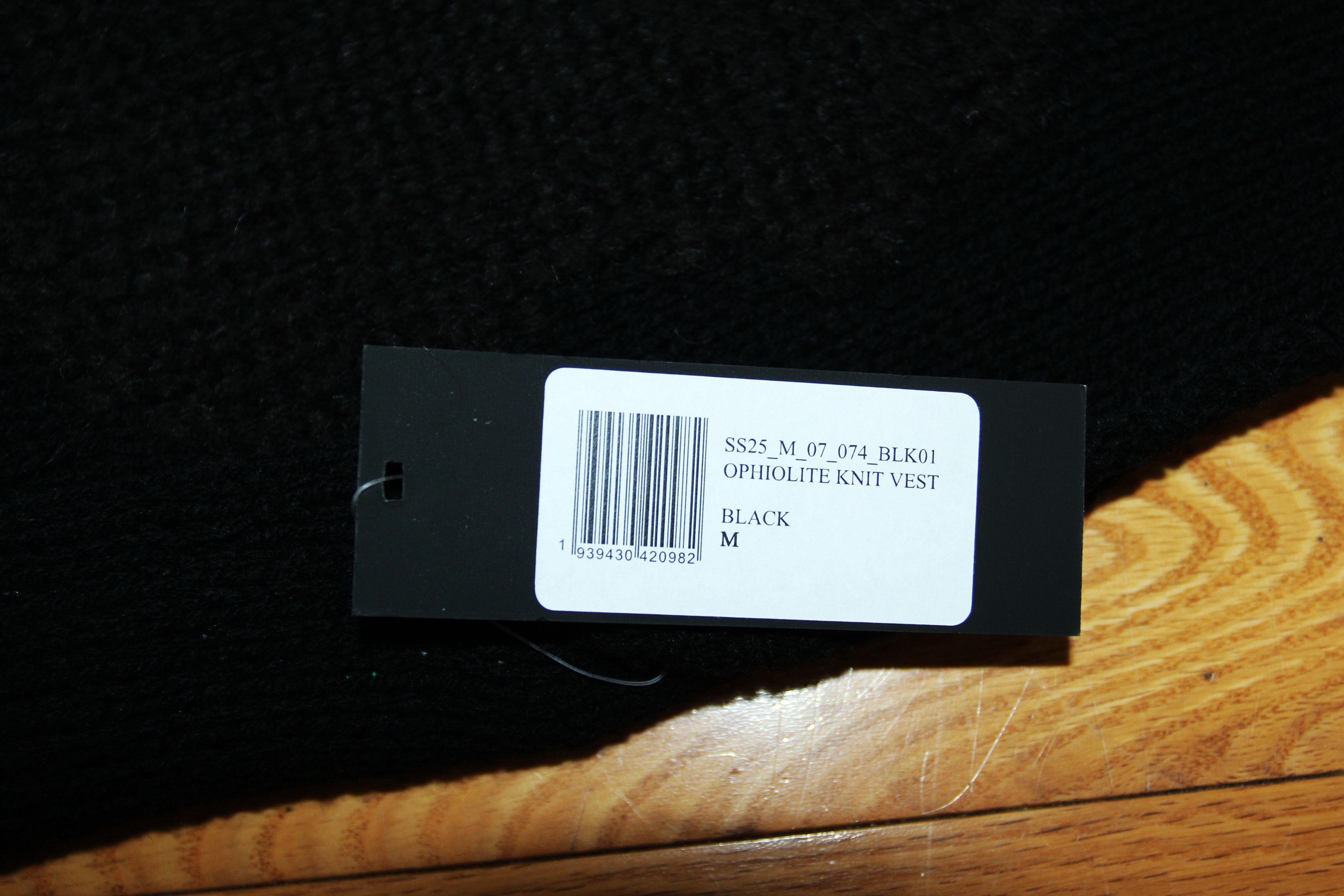 Heliot Emil BNWT SS25 HELIOT EMIL OPHIOLITE KNIT VEST M Size US M / EU 48-50 / 2 - 8 Thumbnail