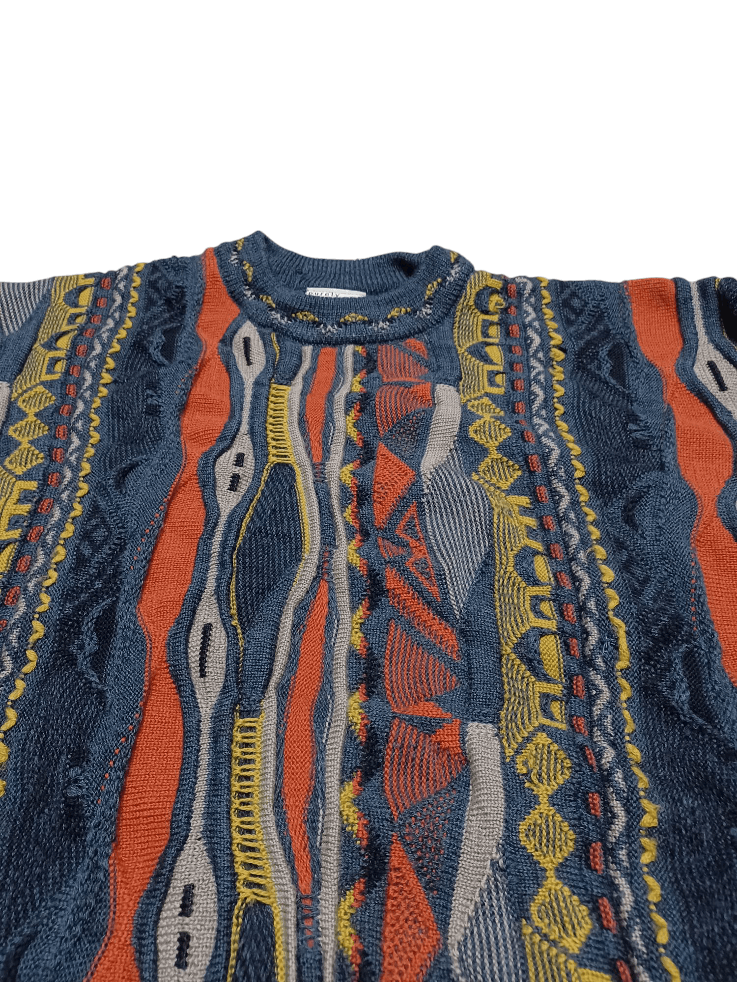 Other COOGI STYLE PURE NEW WOOL VINTAGE MADE IN AUSTRALIA SWEATER Size US L / EU 52-54 / 3 - 2 Thumbnail