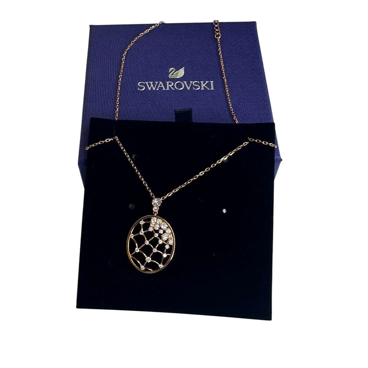 Swarovski Swarovski Precisely Pendant White Rose-gold New Size ONE SIZE - 1 Thumbnail