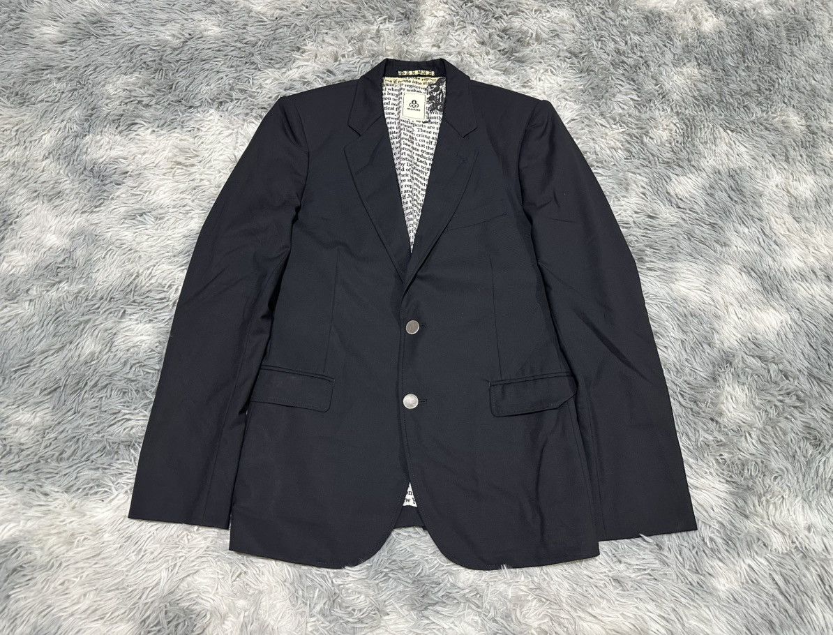 Japanese Brand 🔥Japanese Archived Mando Poem Blazer Like Yohji Yamamoto Size US M / EU 48-50 / 2 - 2 Thumbnail