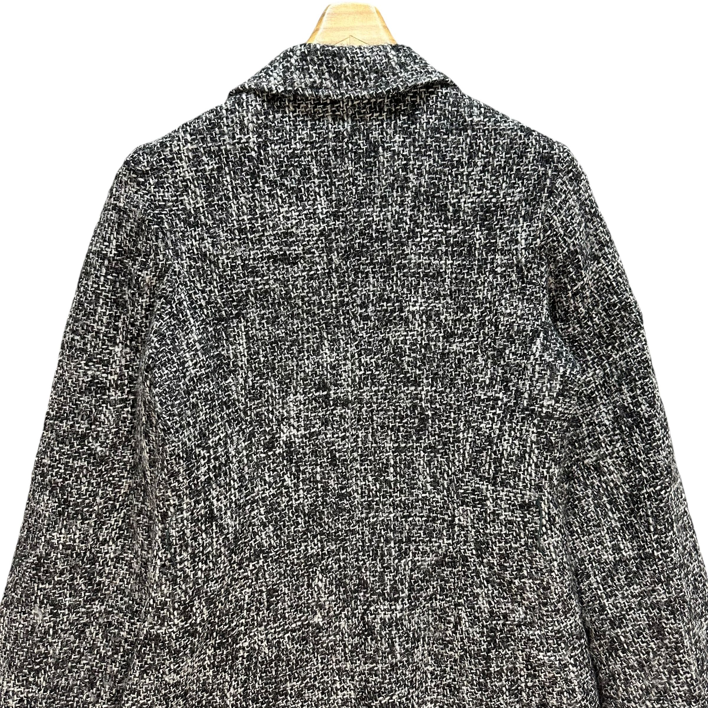 MAX&Co. MAX & CO active Tweed Long Coat Jacket #A53-1222 Size XS / US 0-2 / IT 36-38 - 14 Thumbnail