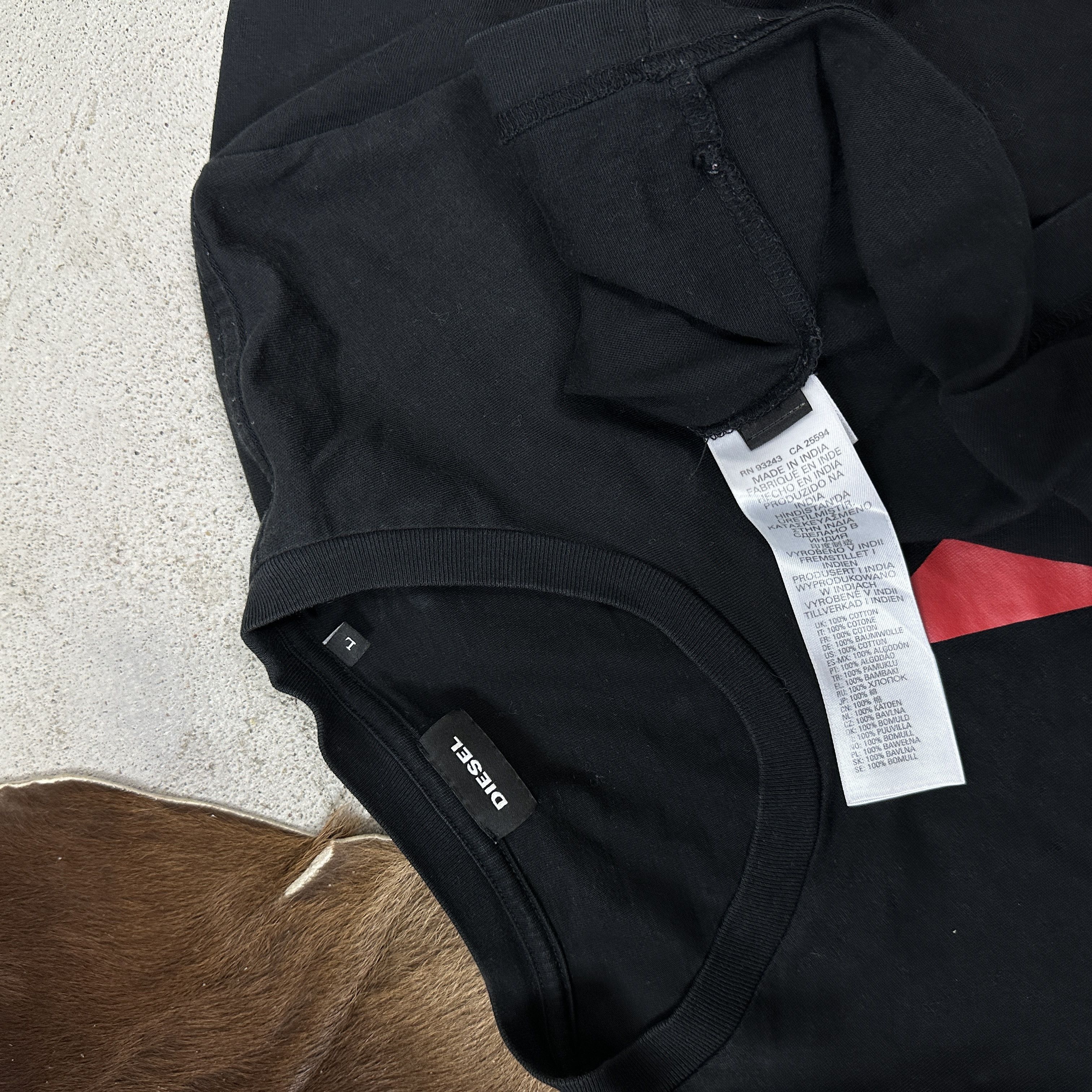 Diesel × Vintage Diesel T-shirt Size US L / EU 52-54 / 3 - 4 Thumbnail