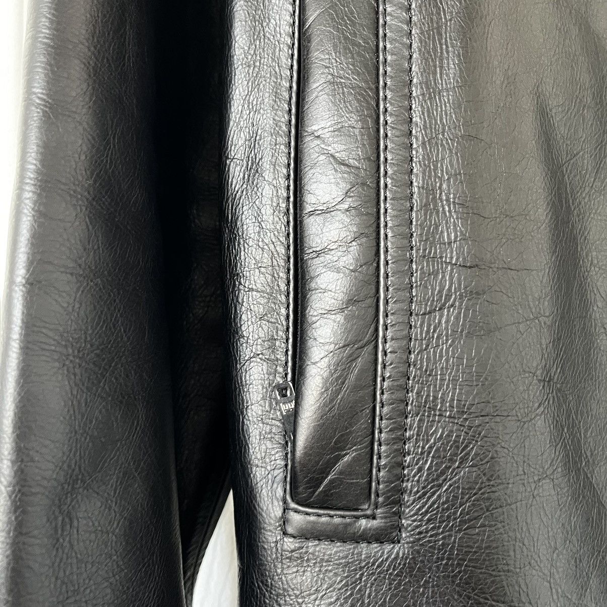 Purple Brand Purple Leather Long Shirt Jacket Shacket M Size US M / EU 48-50 / 2 - 8 Thumbnail