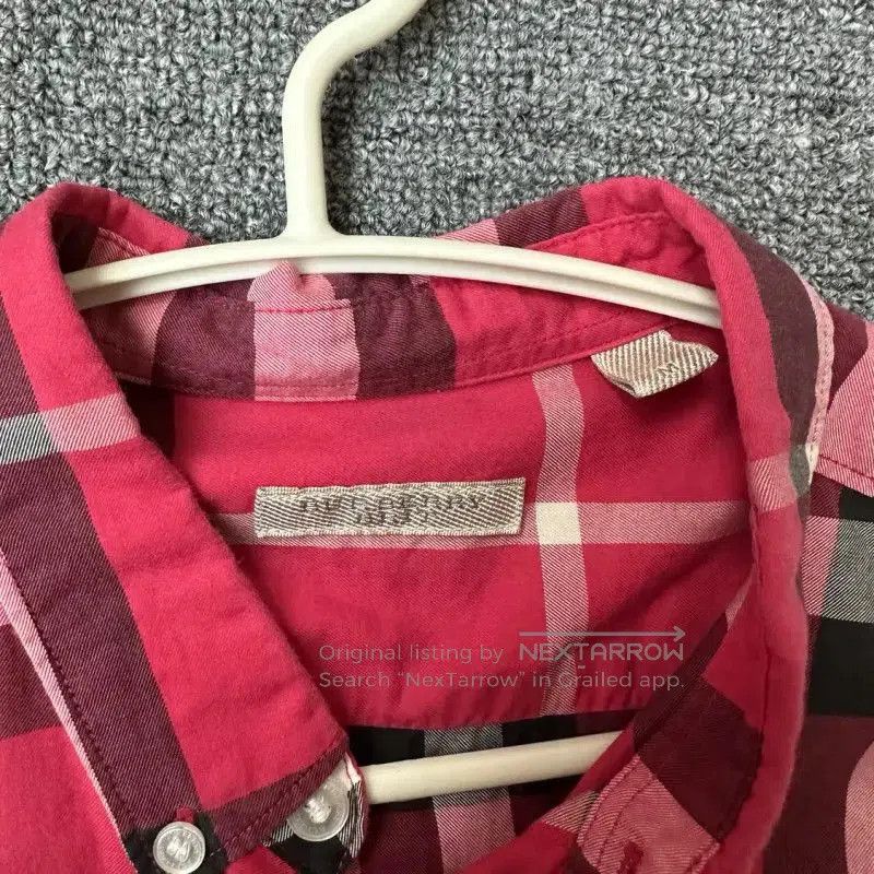 Burberry Burberry Red Cotton Men’s Shirt. Size US M / EU 48-50 / 2 - 3 Thumbnail