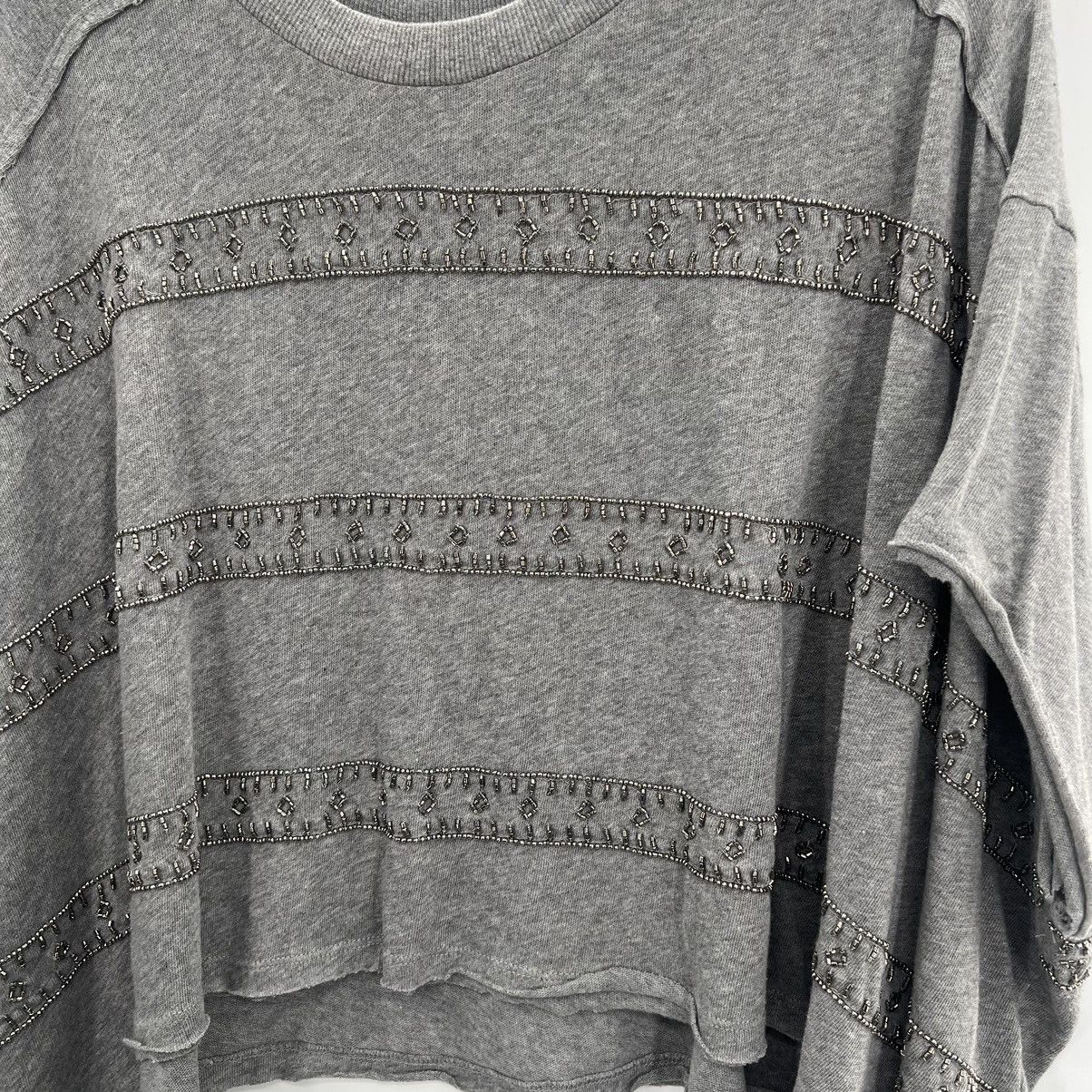 Free People NWT Free People We The Free Sequin Embroidered Dolman Sleeve Size S / US 4 / IT 40 - 2 Thumbnail