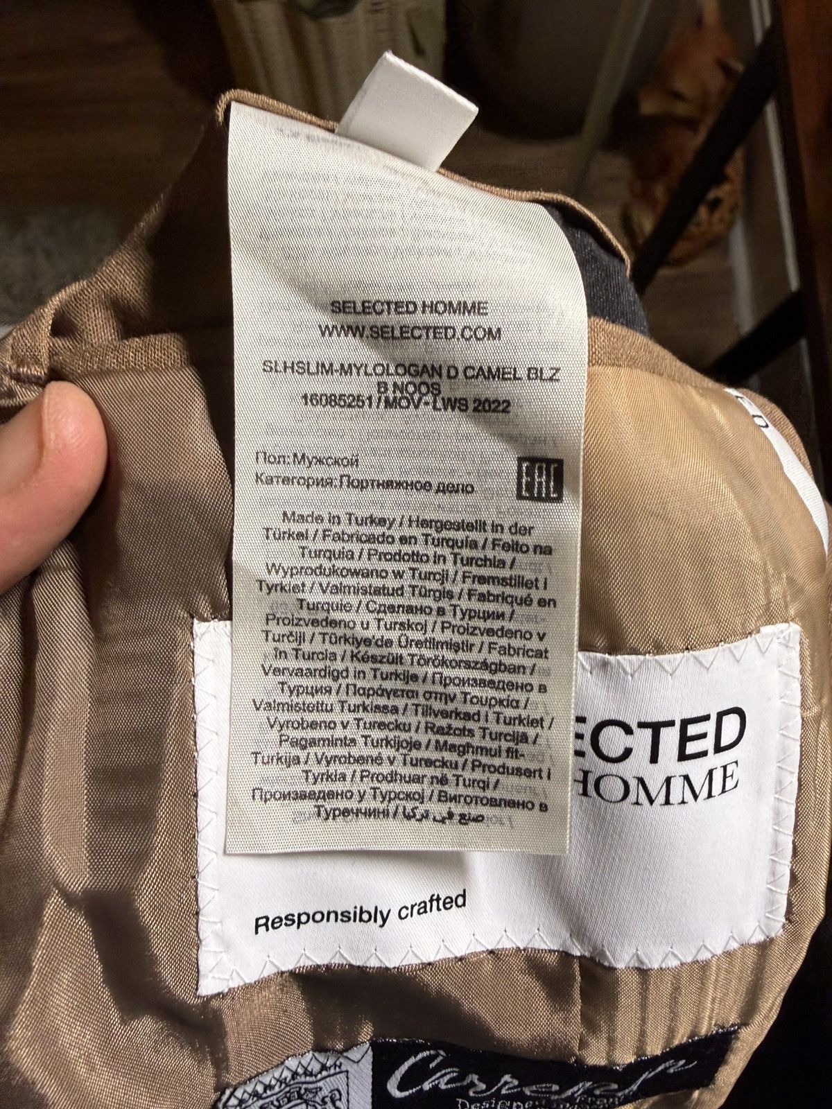 Selected Homme Selected Homme blazer Size 38R - 7 Thumbnail