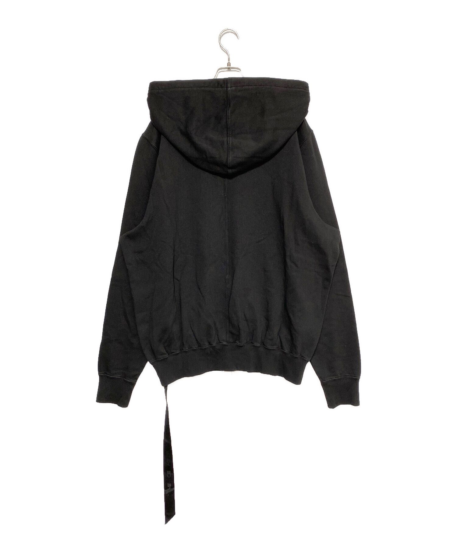 Rick Owens Drkshdw RICK OWENS DRKSHDW Oversized Pullover Hoodie Black S Size US S / EU 44-46 / 1 - 2 Thumbnail