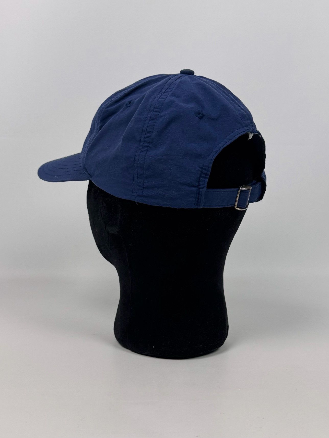 Nike 90’s Vintage Faded Nike Swoosh Nylon Strap Back Cap Size ONE SIZE - 3 Thumbnail