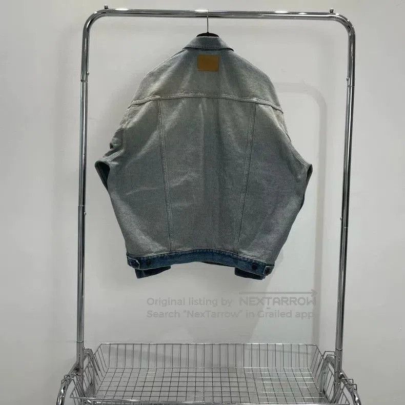 Balenciaga Balenciaga Washed Distressed Jacket. Size US S / EU 44-46 / 1 - 2 Thumbnail