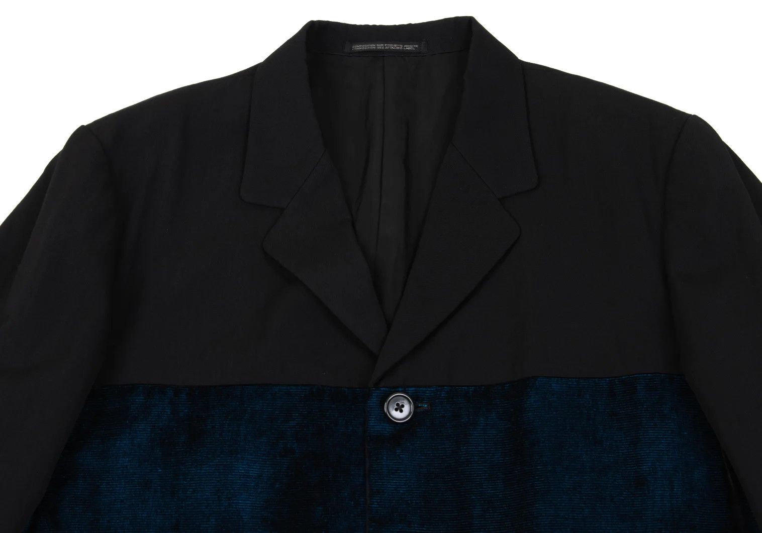 Yohji Yamamoto Yohji Yamamoto Velvet Wool Gabardine Jacket Size US S / EU 44-46 / 1 - 2 Thumbnail