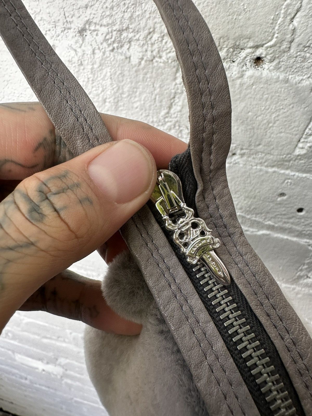 Chrome Hearts × Rick Owens 1/1 CHROME HEARTS x RICK OWENS * MINK * FUR BAG !! Size ONE SIZE - 14 Thumbnail