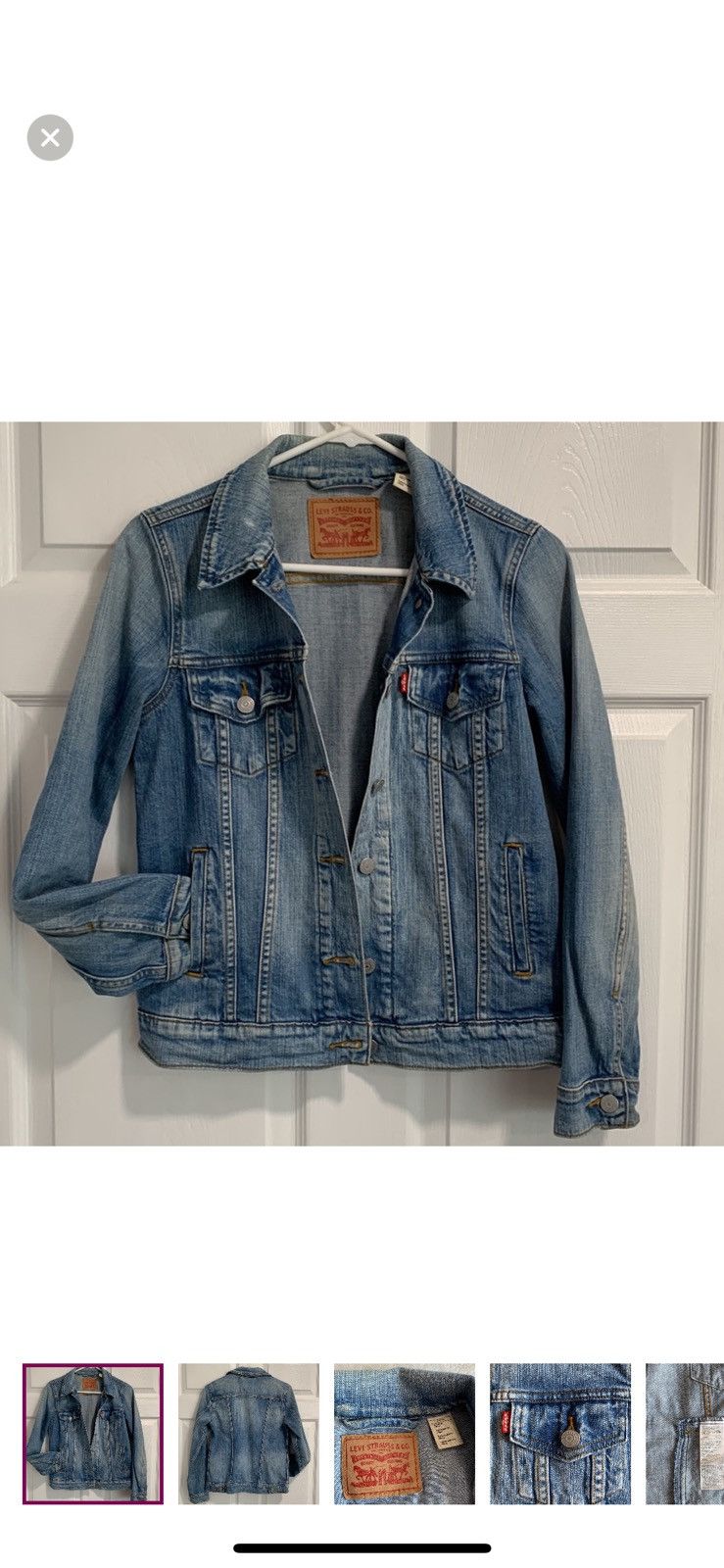 Levi's Levi Jean jacket Size S / US 4 / IT 40 - 1 Thumbnail