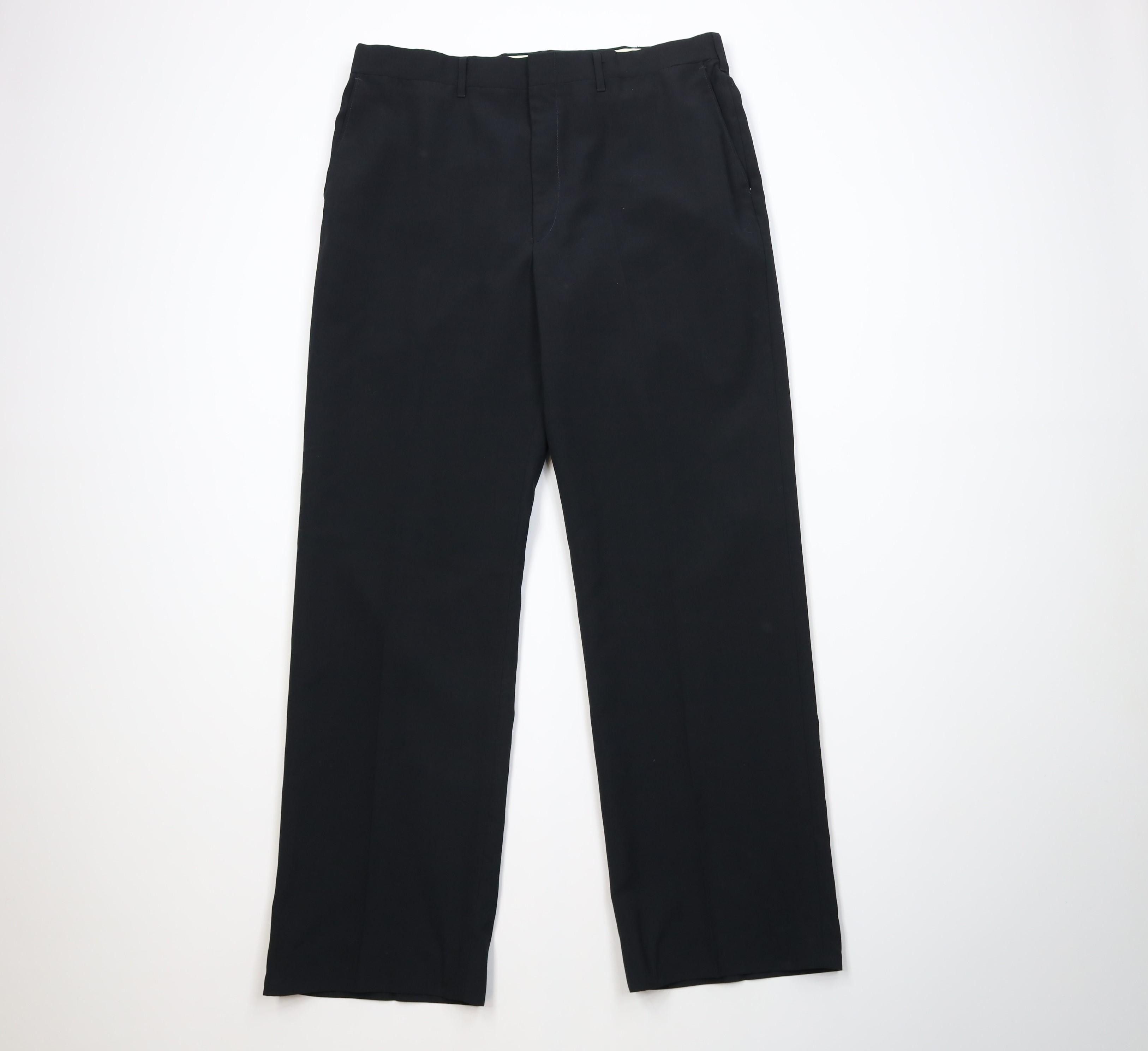 Vintage Vintage 70s Streetwear Knit Flared Wide Leg Chino Pants Size US 36 / EU 52 - 1 Thumbnail
