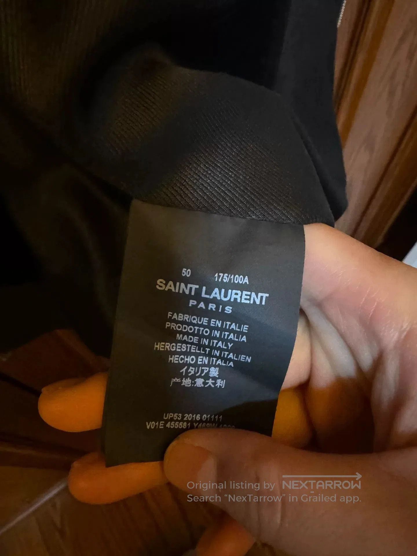 Saint Laurent Paris Saint Laurent Diamond Jacket. Size US M / EU 48-50 / 2 - 5 Thumbnail