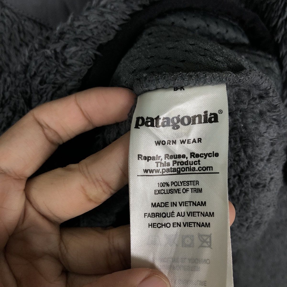 Patagonia 🔥Long Sleeve Sweatshirt Fleece Small Pony Size US S / EU 44-46 / 1 - 11 Thumbnail