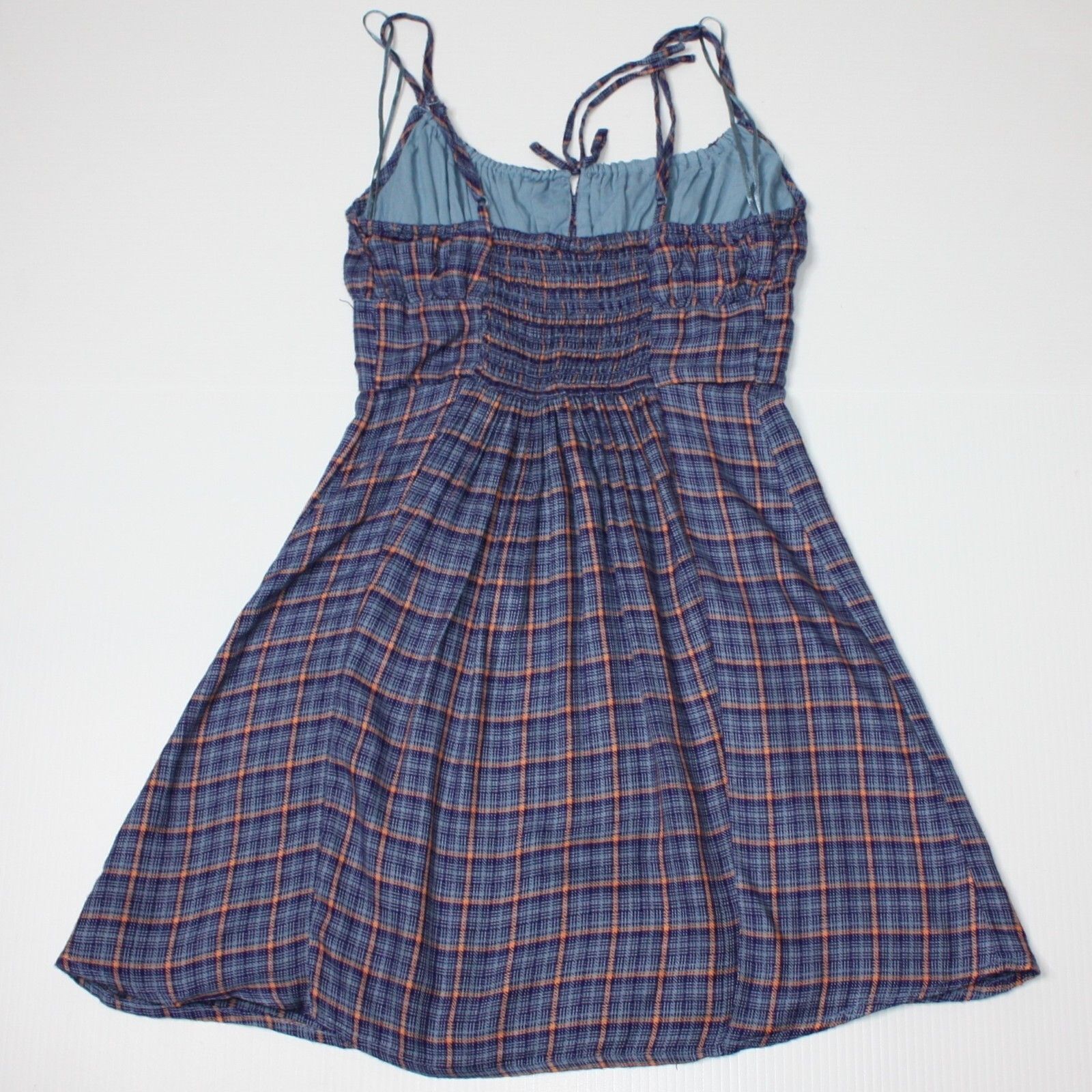 Urban Outfitters BDG Kamaryn Tie Front Plaid Minidress Dress in size XS Size XS / US 0-2 / IT 36-38 - 11 Thumbnail