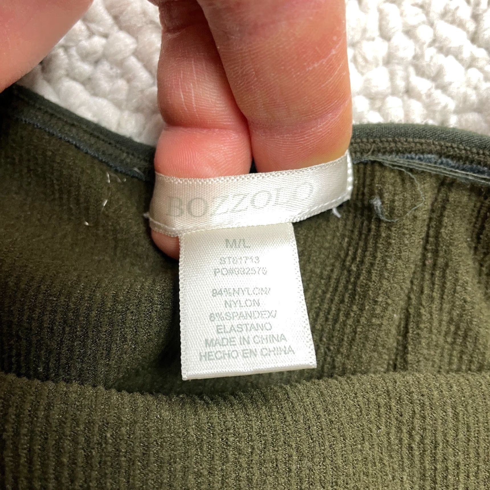 Vintage Bozzolo Tank Top Juniors M Green Sleeveless Nylon Spandex Jersey Knit Shirt Basic Stretch Casual Girls Senior Teens Shirt Size M / US 6-8 / IT 42-44 - 6 Thumbnail