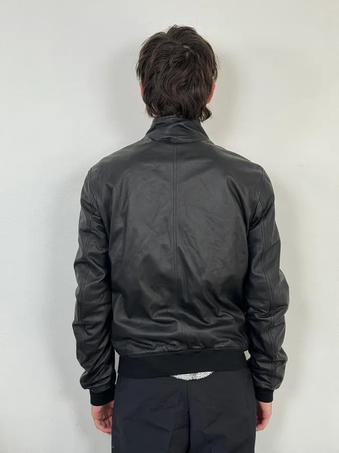 Gucci Gucci Black Leather Biker Jacket Size US M / EU 48-50 / 2 - 3 Thumbnail