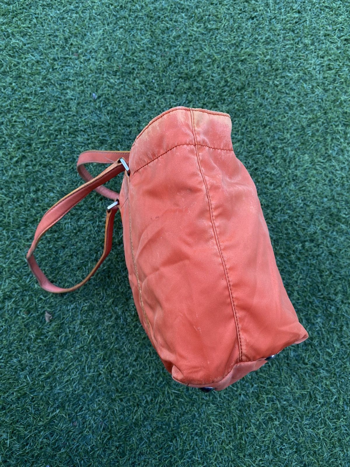 Prada PRADA ORANGE NYLON SHOULDER BAG Size ONE SIZE - 3 Thumbnail