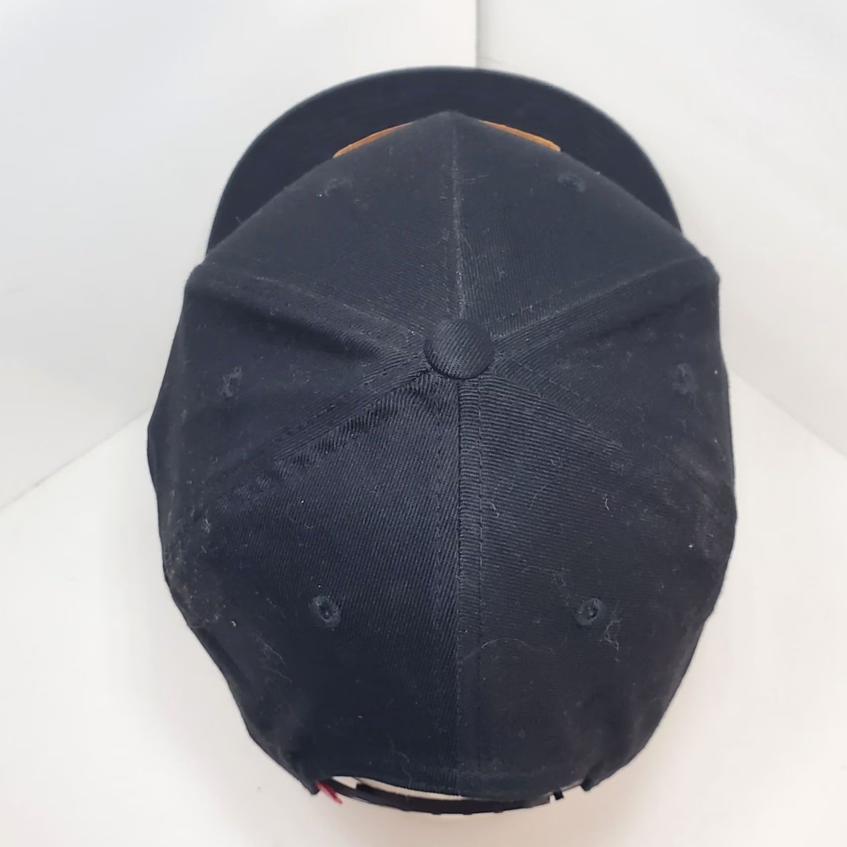 Vintage Kimes Ranch Black Patch Snapback Flatbill Hat Cap Men One Size Adjustable Wide Brim Western Cowboy Theme Size ONE SIZE - 6 Thumbnail