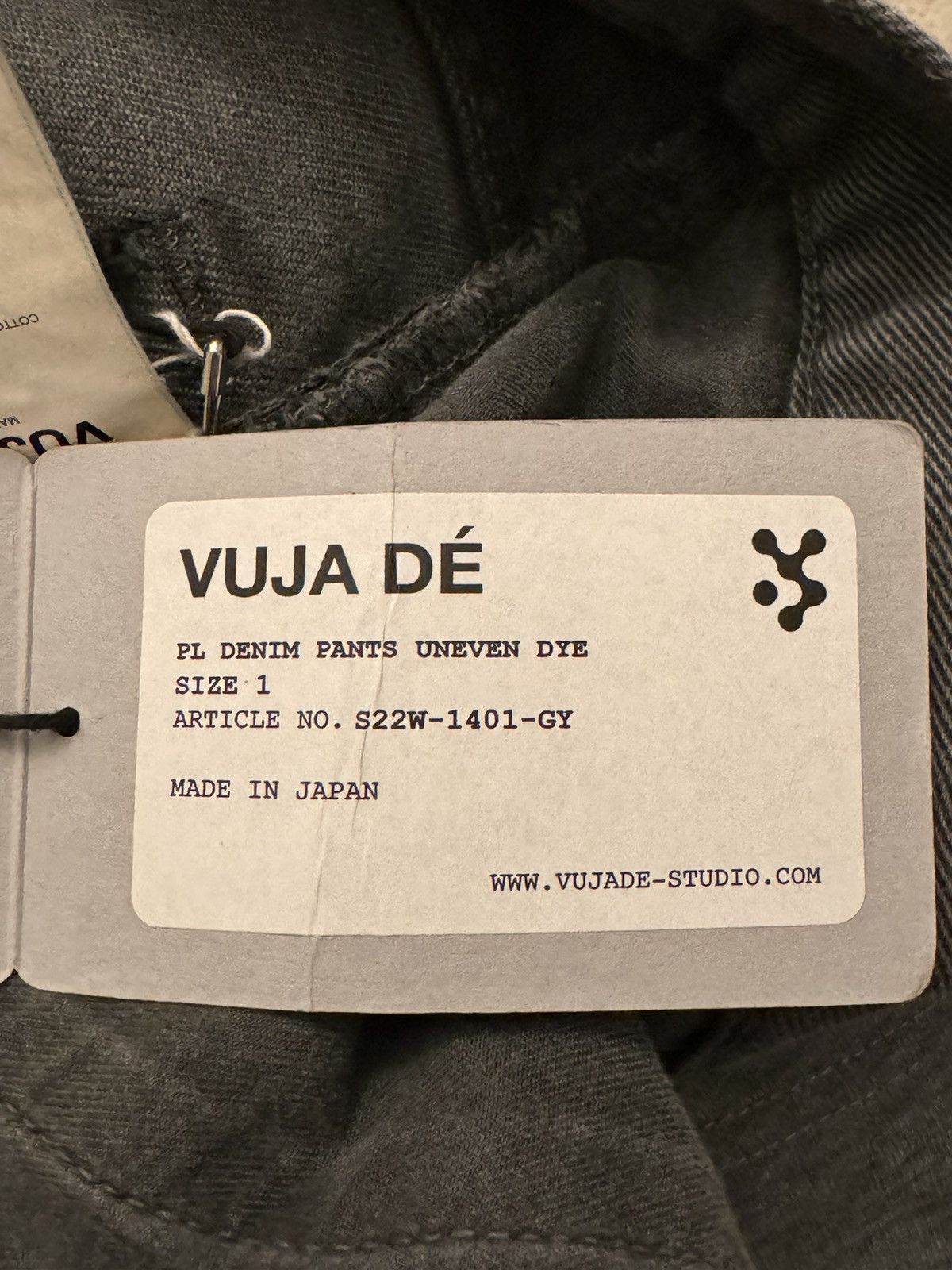 Vuja De Vuja De Gray Uneven Dye Denim Size US 32 / EU 48 - 8 Thumbnail