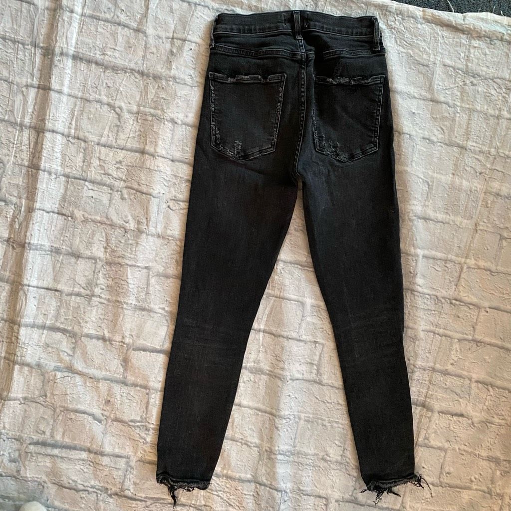 Agolde Agolde Los Angeles premium women 27 distressed ripped cotton Size 27" / US 4 / IT 40 - 7 Thumbnail