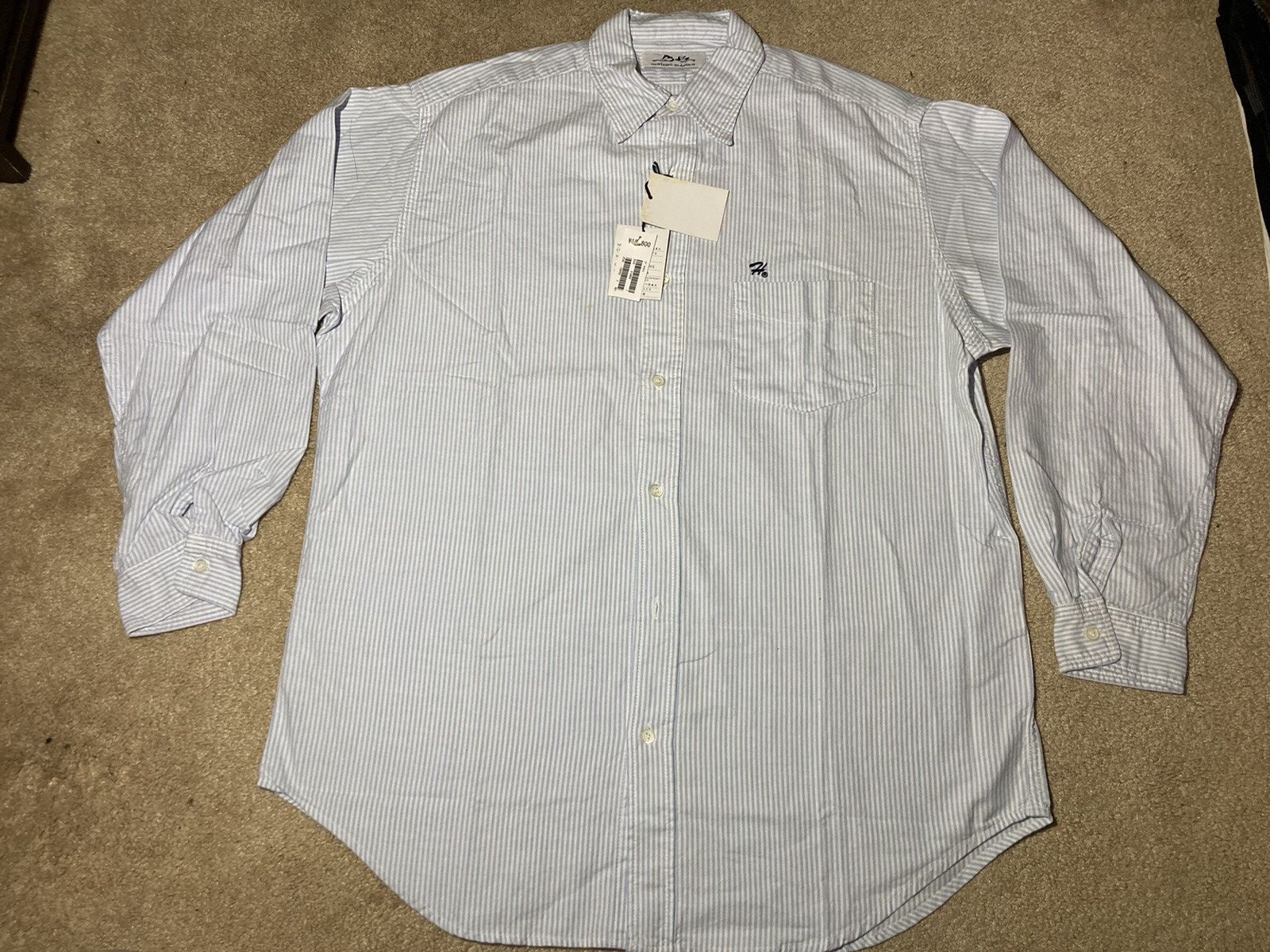 Hysteric Glamour New 90s Hysteric Glamour H Striped Shirt Dress 1990s FUCK IT Size US L / EU 52-54 / 3 - 2 Thumbnail