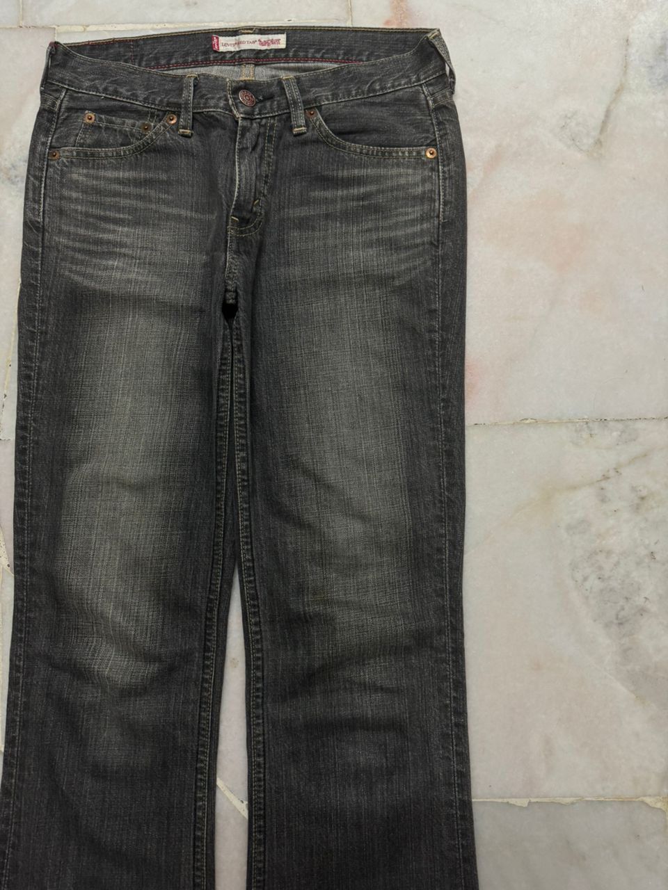 Levi's 💥Bell Bottom 90s💥Levi’s Red Tab Whisker Mudwash Bootcut Size US 29 - 5 Thumbnail