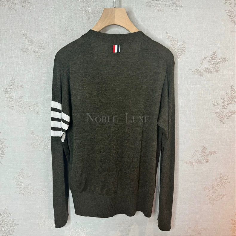 Thom Browne Thom Browne Dark green cardigan Size US M / EU 48-50 / 2 - 3 Thumbnail